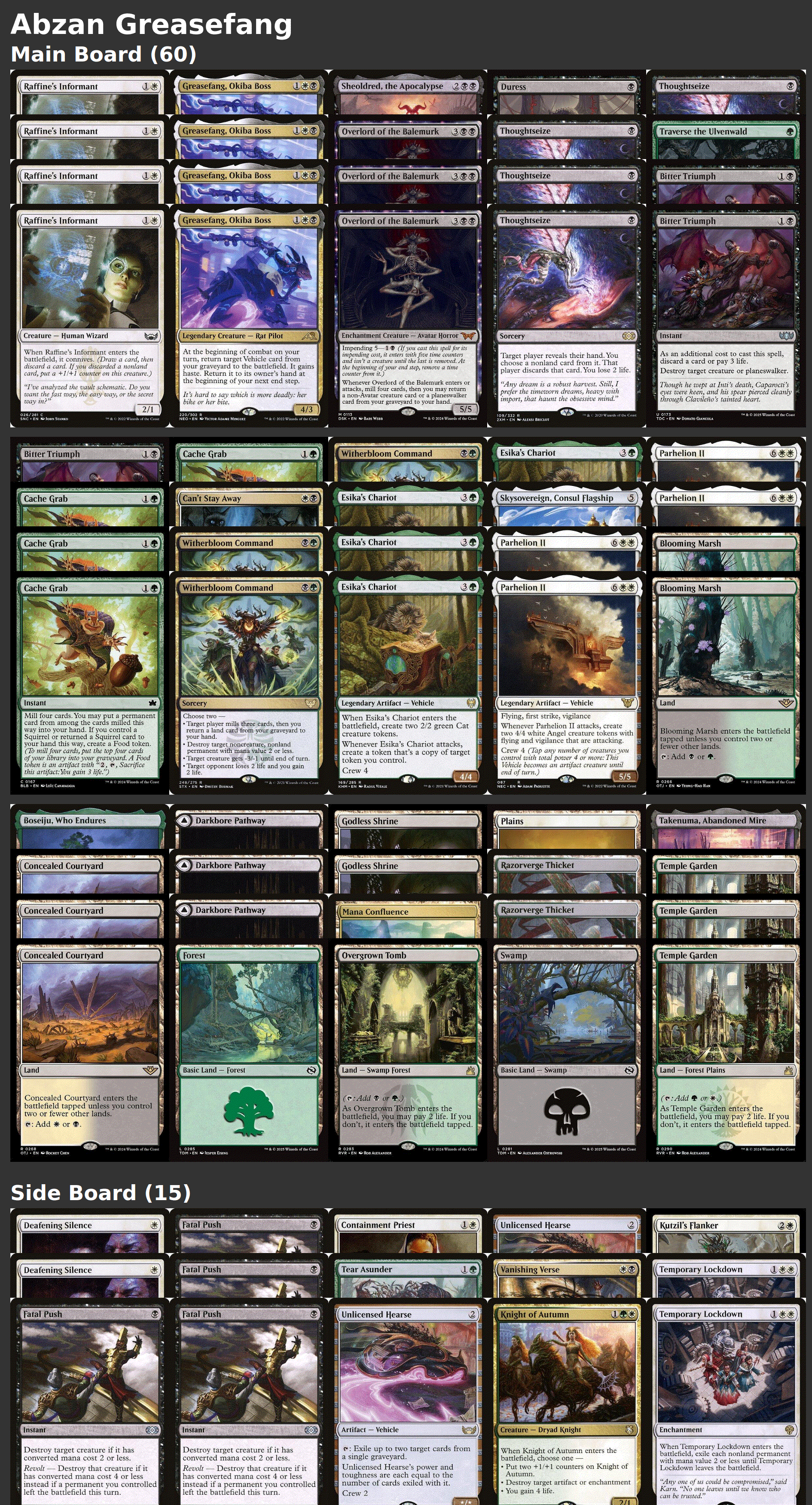 Abzan Greasefang