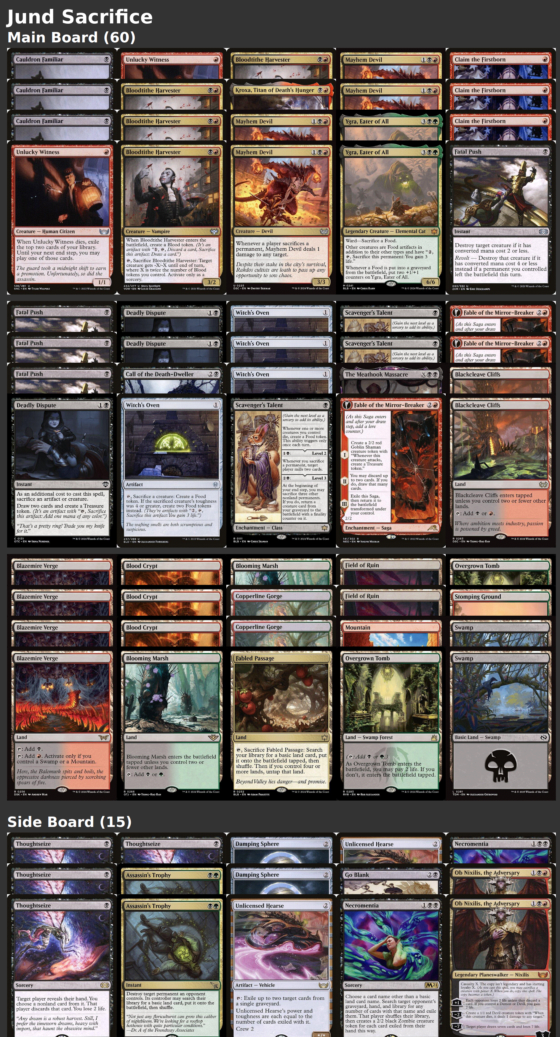 Jund Sacrifice