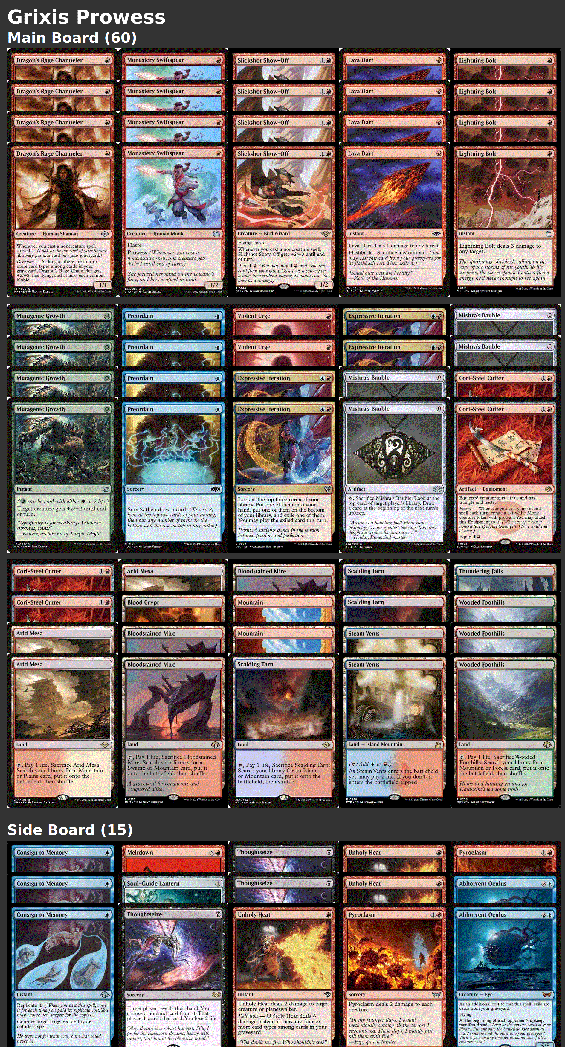 Grixis Prowess