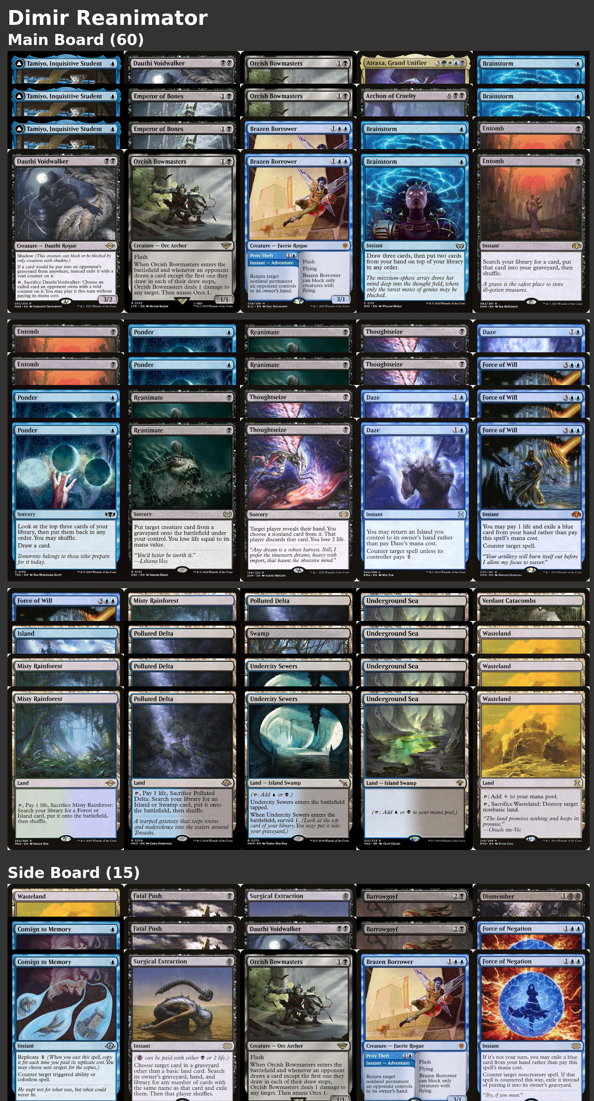 Dimir Reanimator