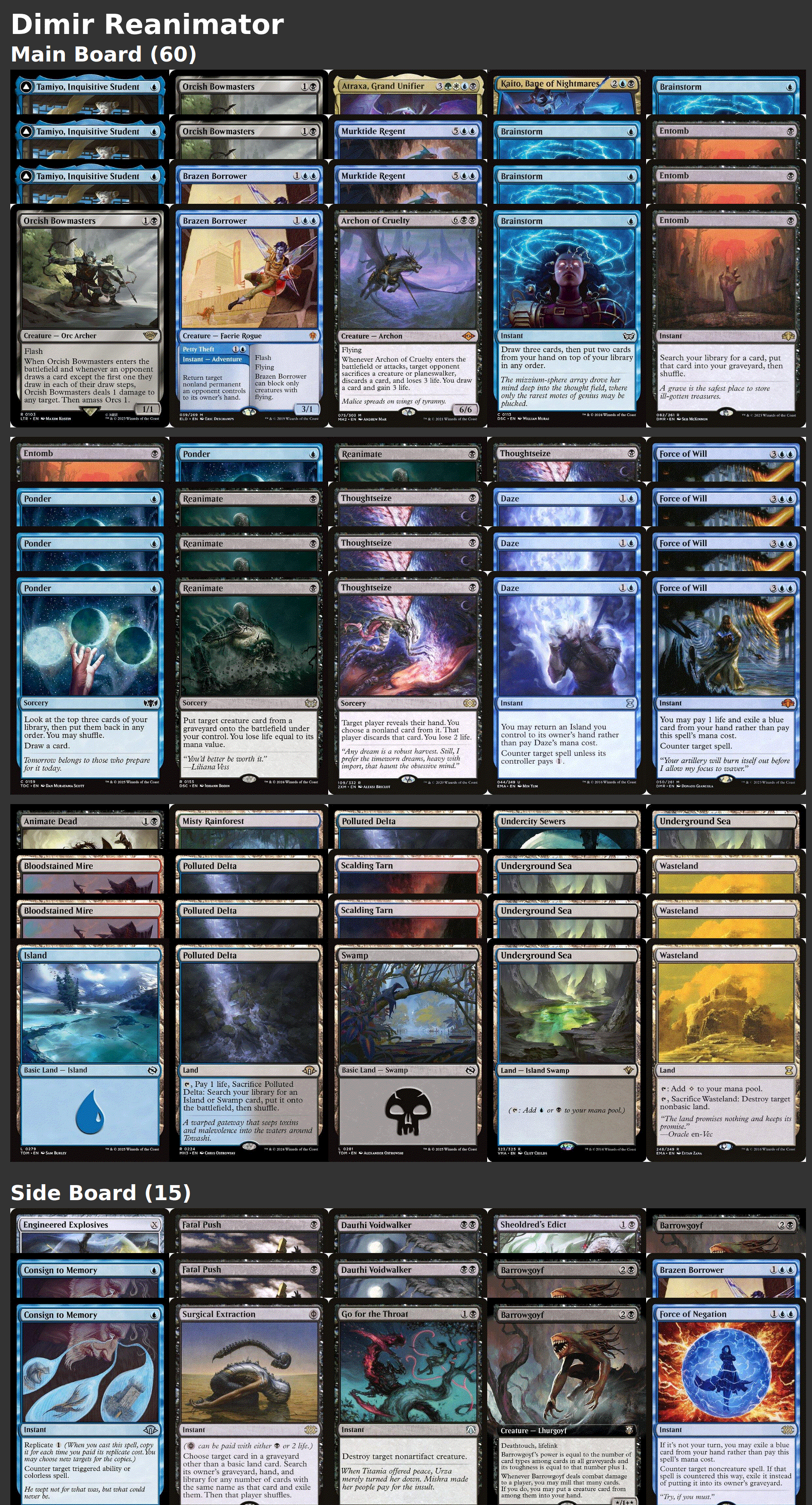 Dimir Reanimator