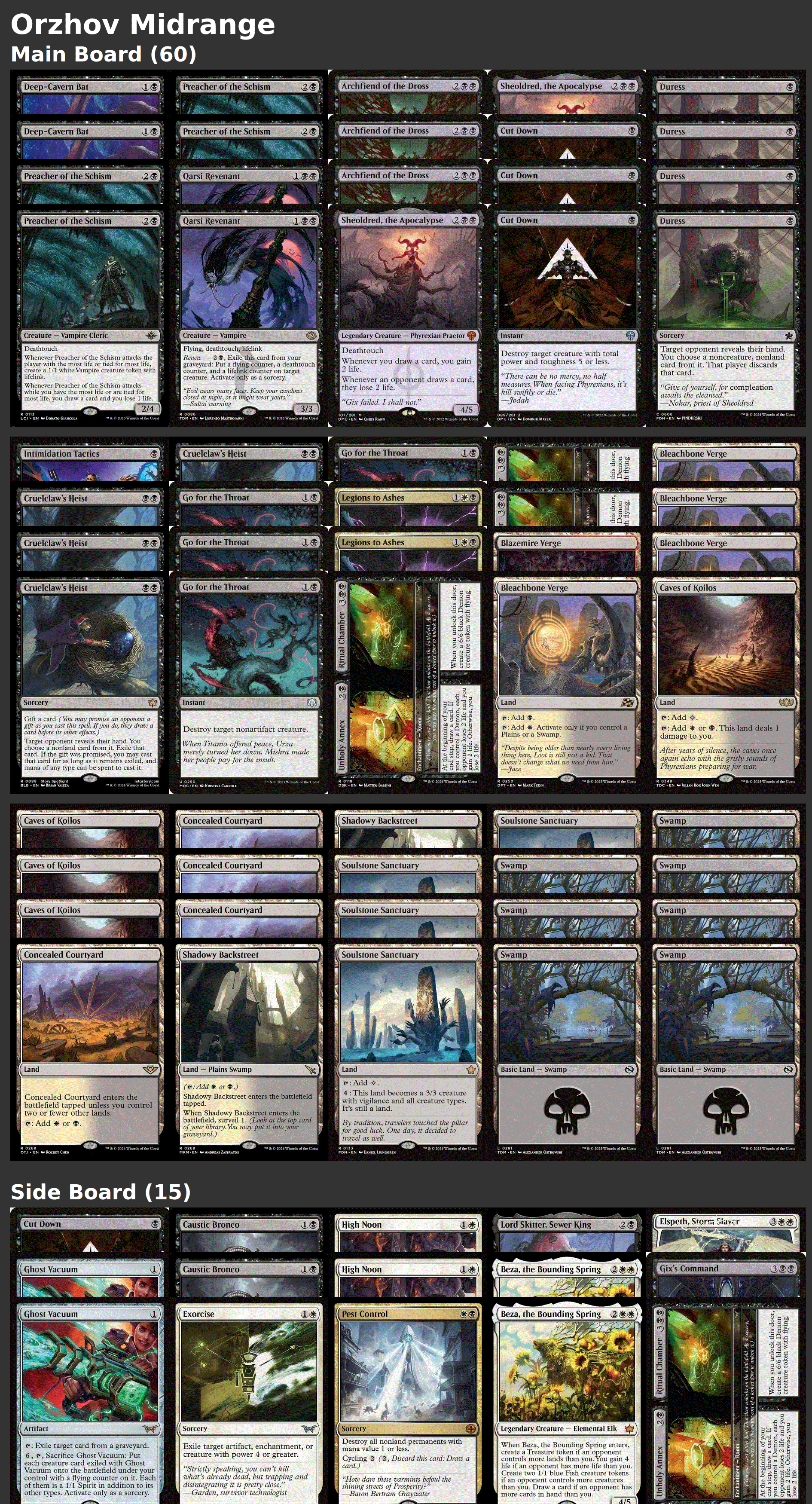 Orzhov Midrange