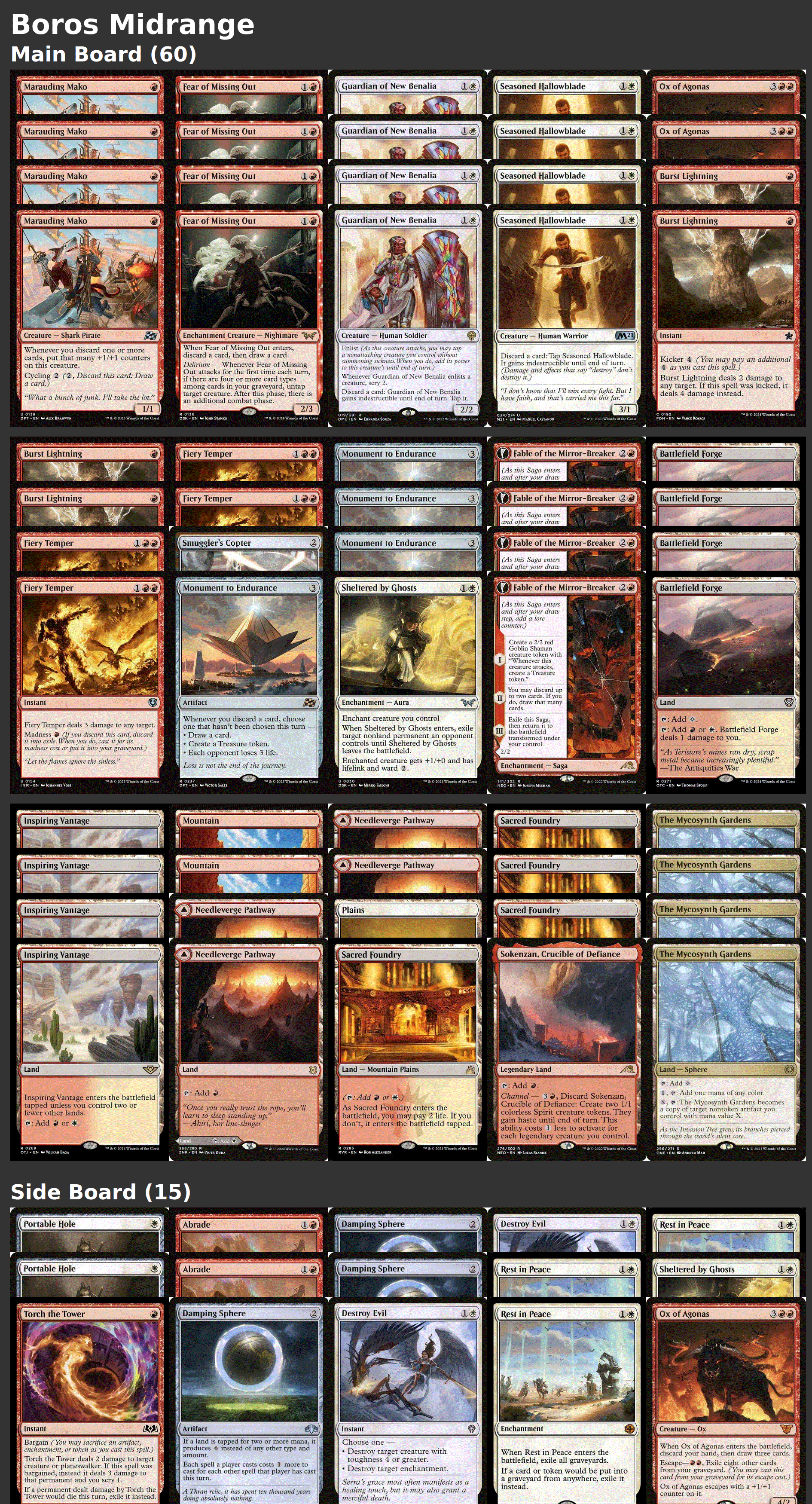 Boros Midrange