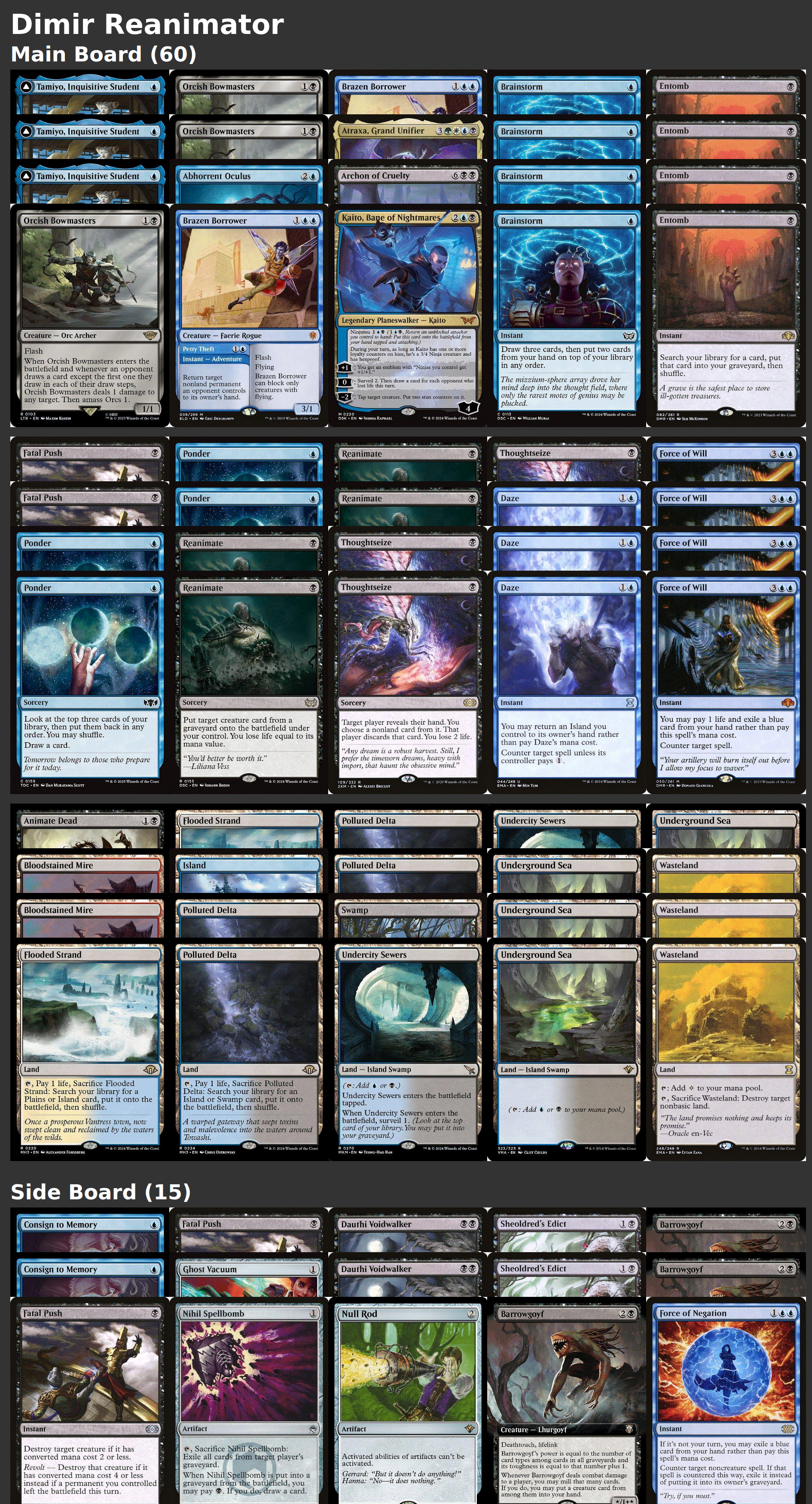 Dimir Reanimator