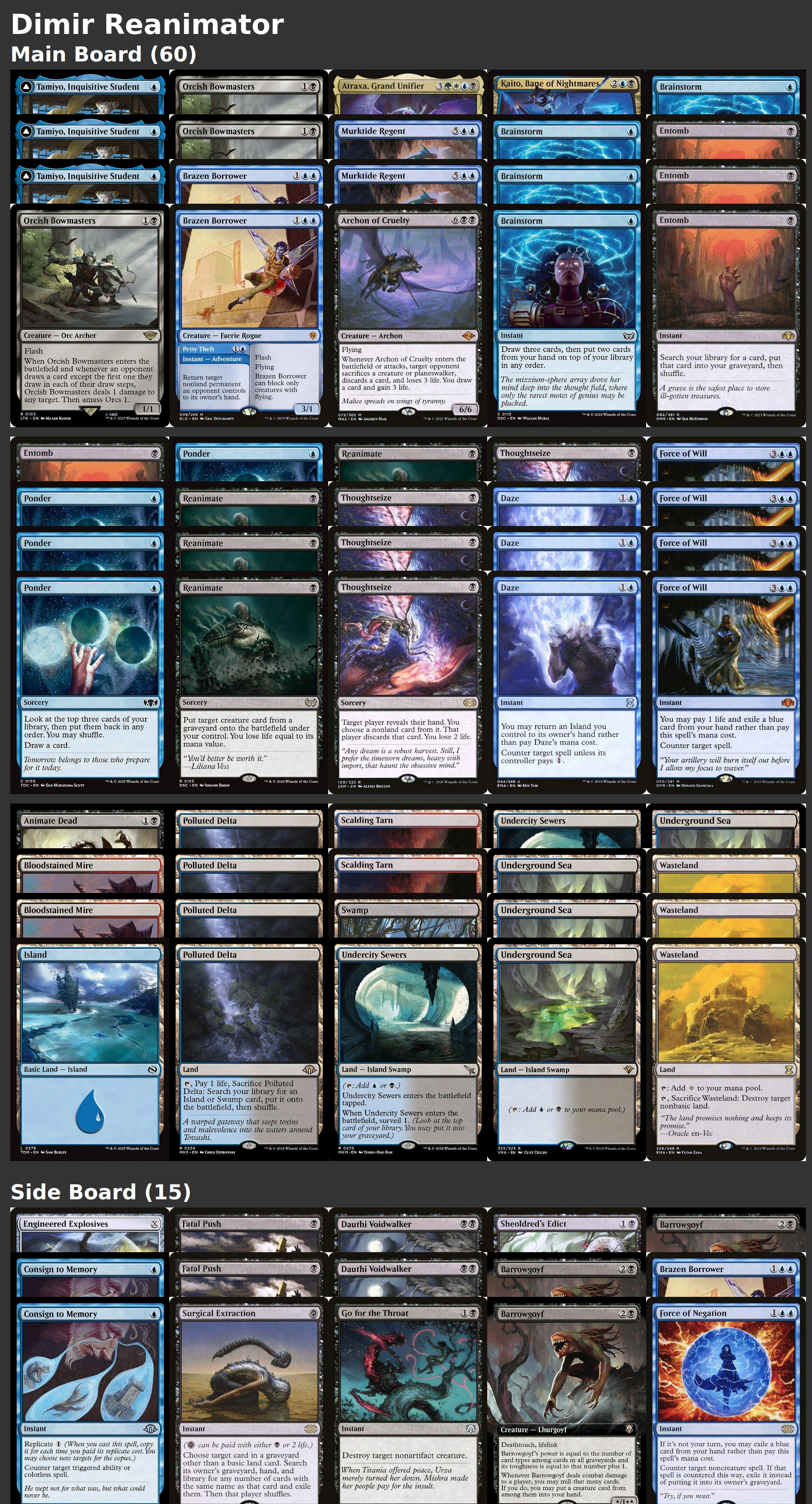 Dimir Reanimator