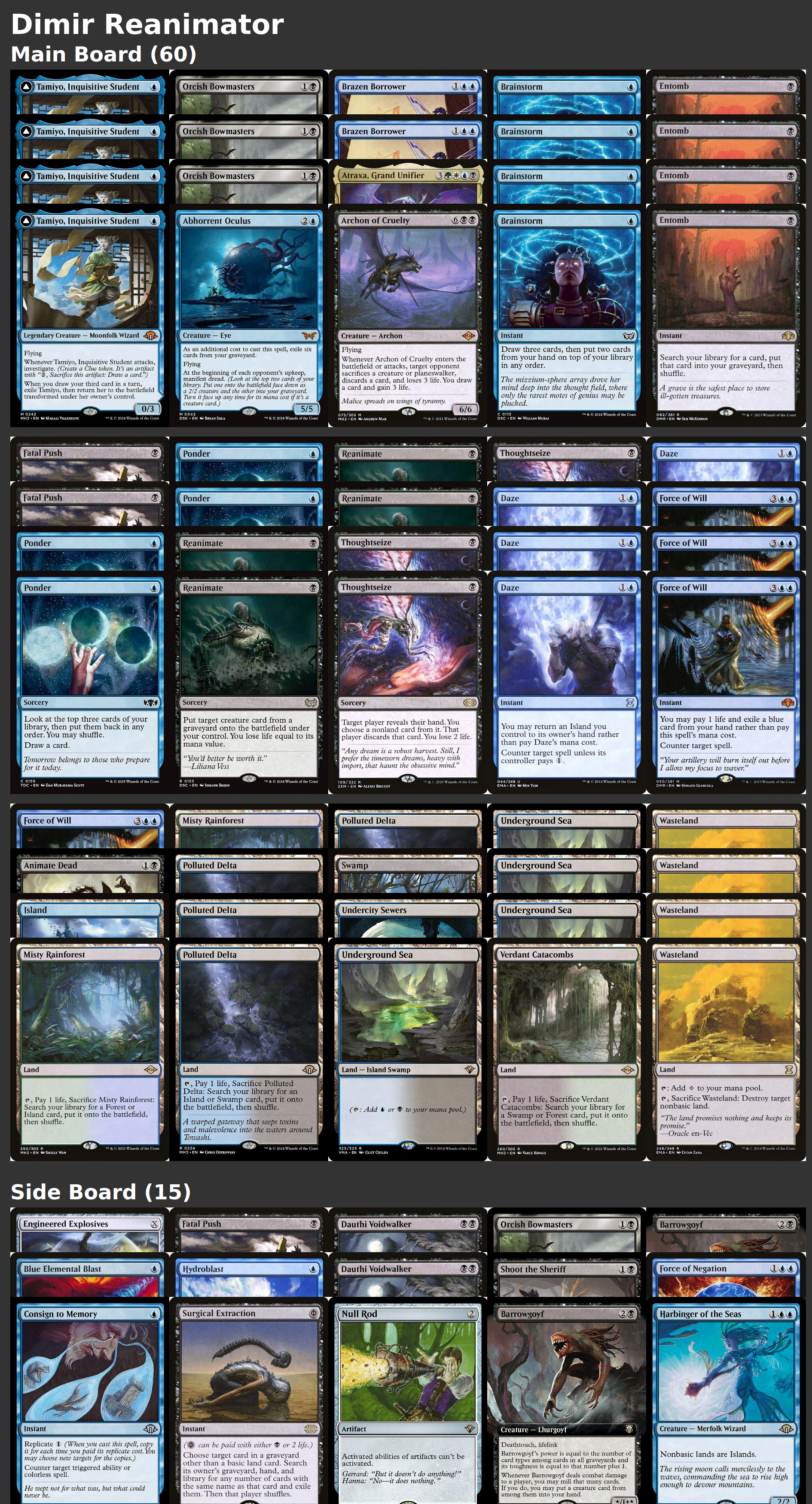 Dimir Reanimator