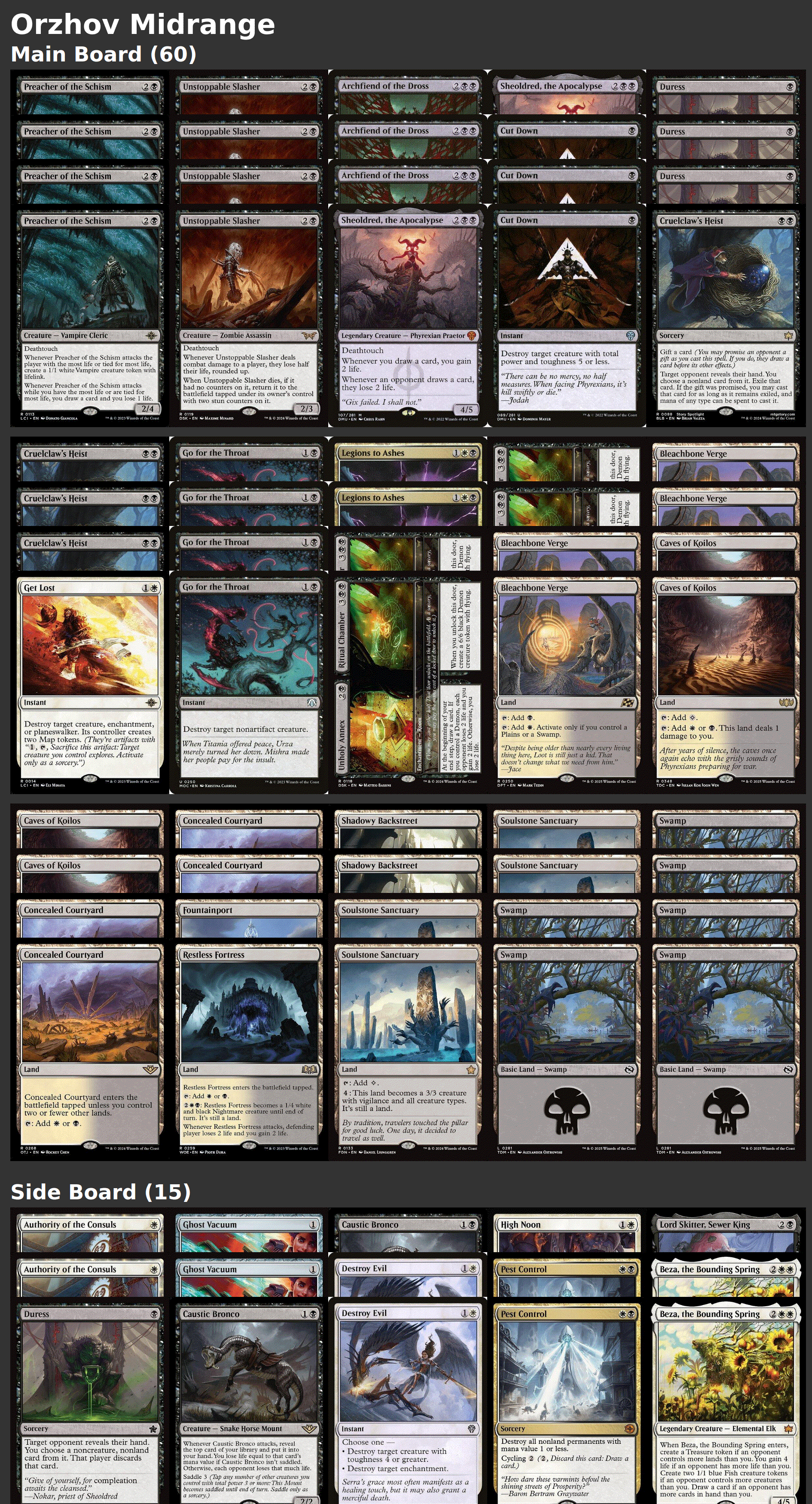 Orzhov Midrange