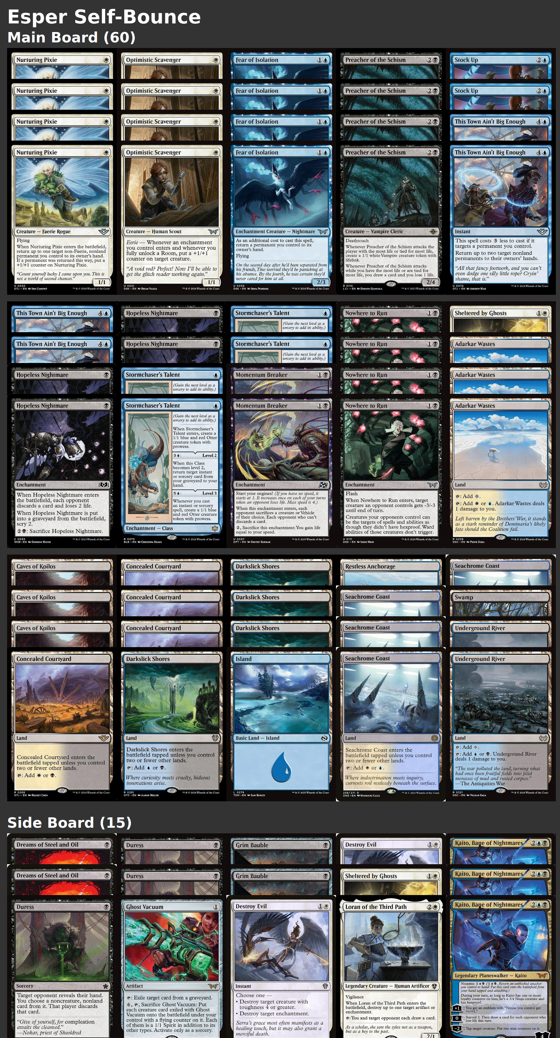 Esper Self-Bounce