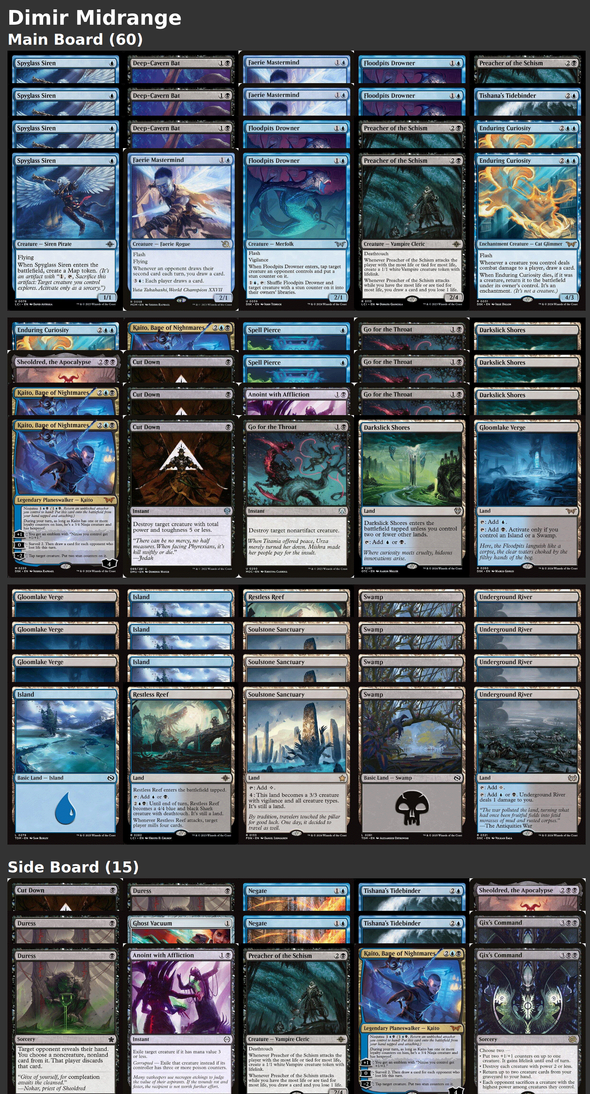 Dimir Midrange