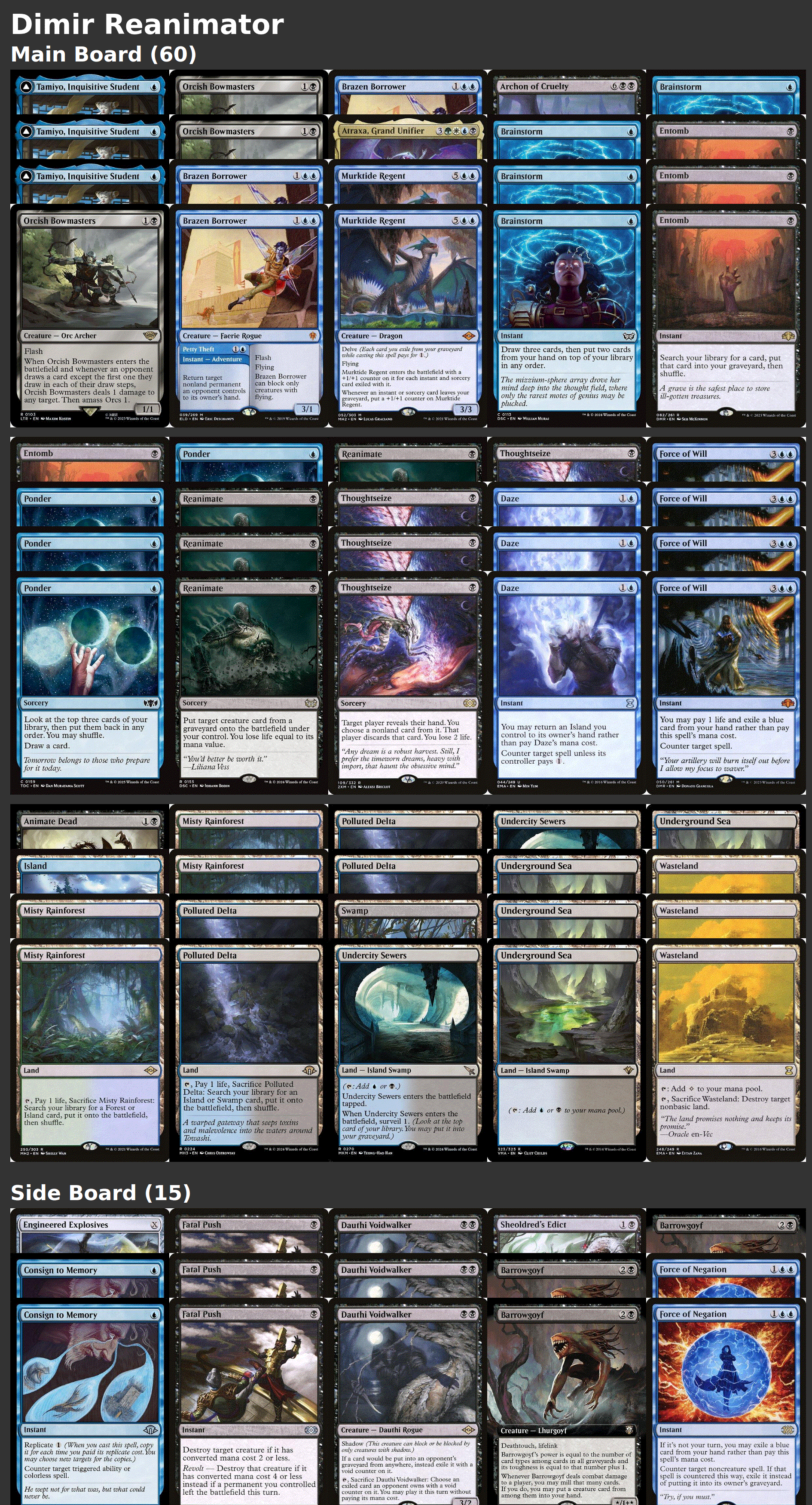 Dimir Reanimator