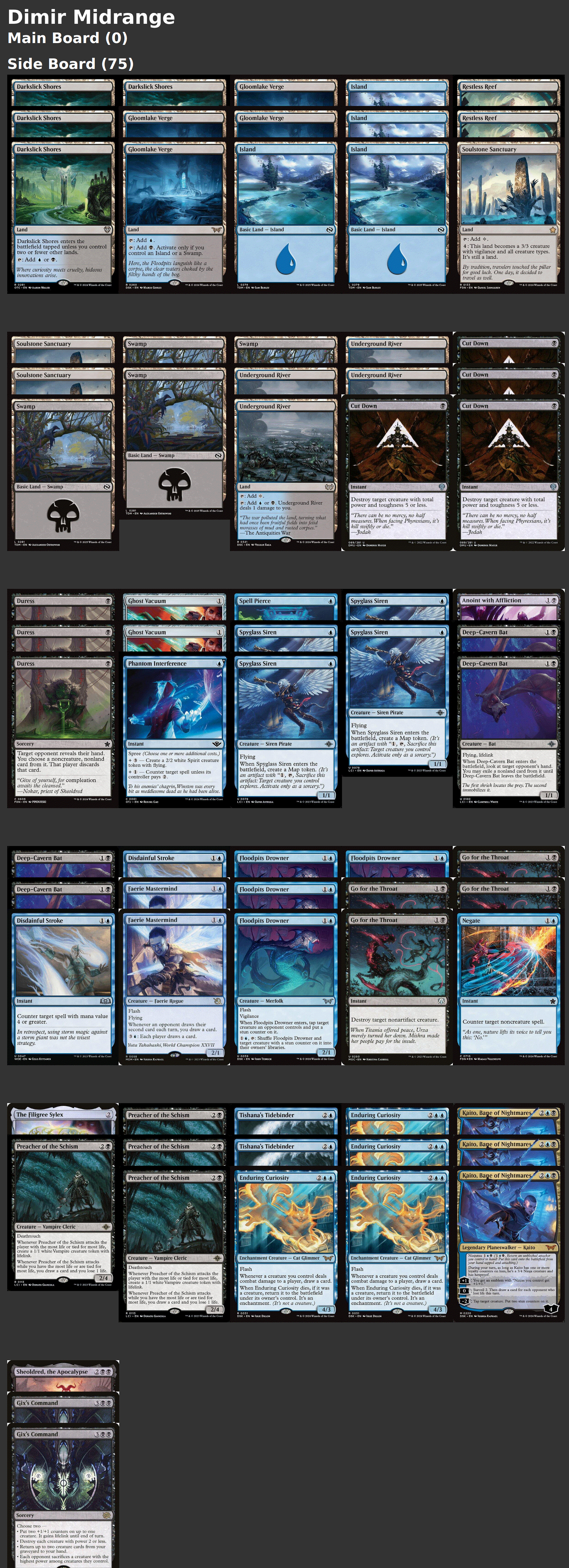 Dimir Midrange