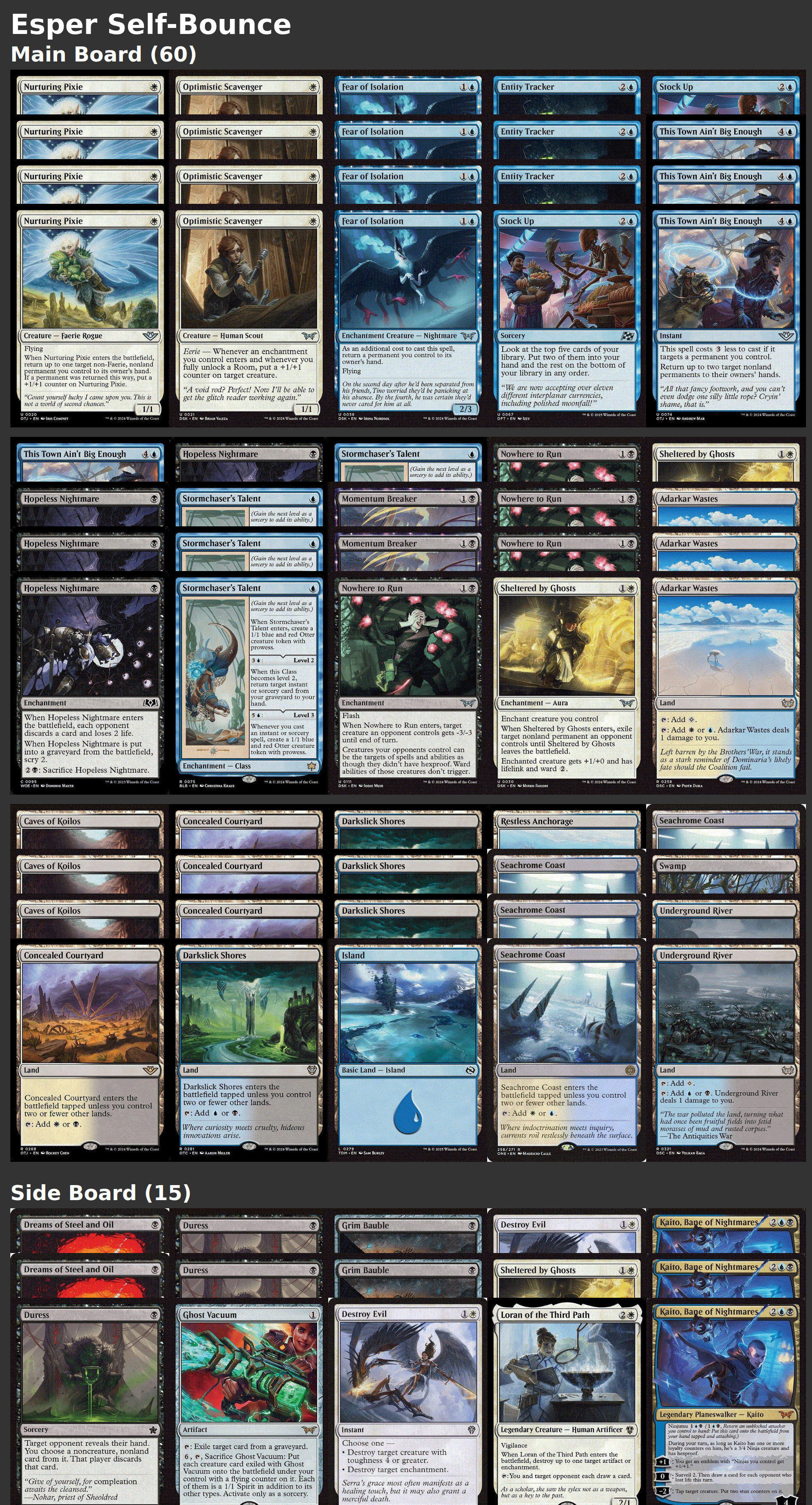 Esper Self-Bounce