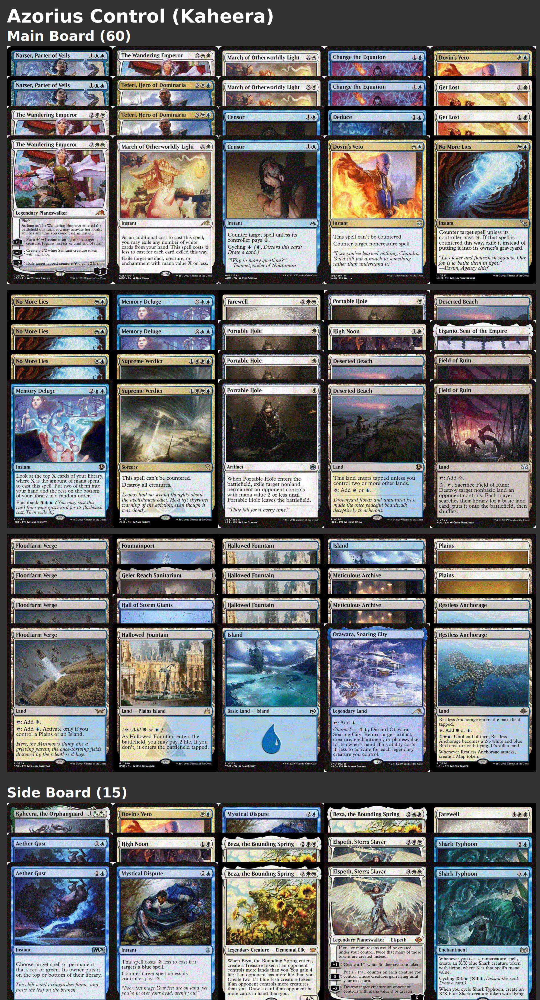 Azorius Control (Kaheera)