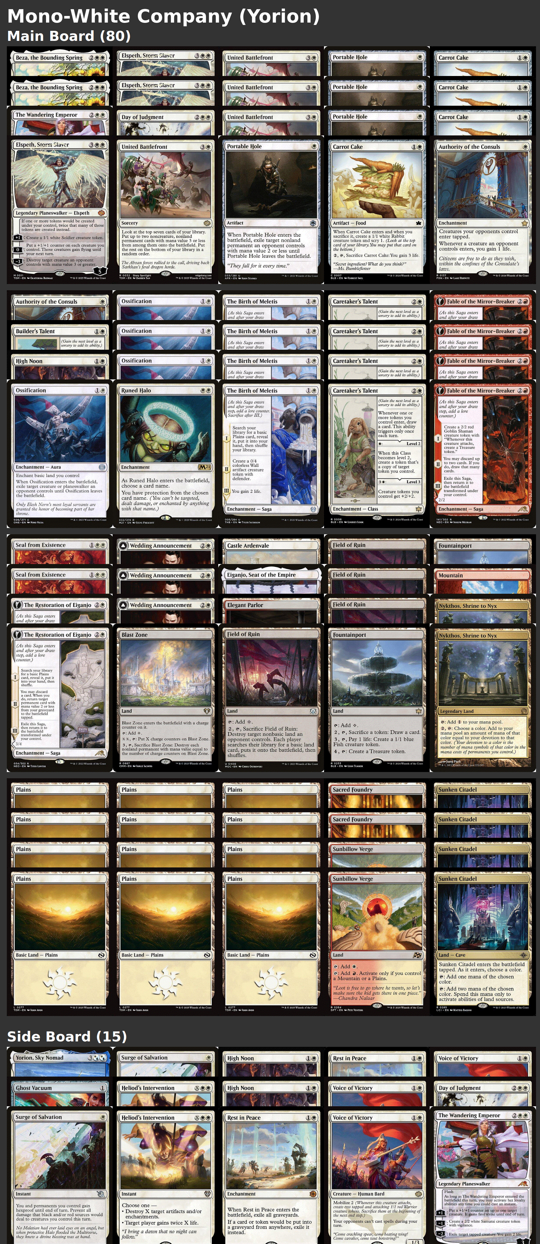 Mono-White Company (Yorion)