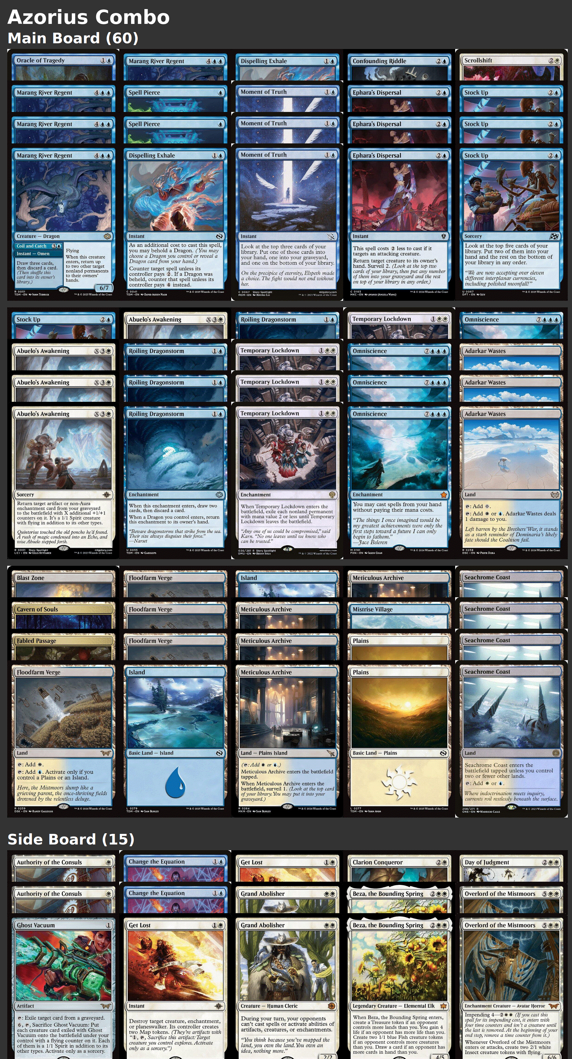 Azorius Combo