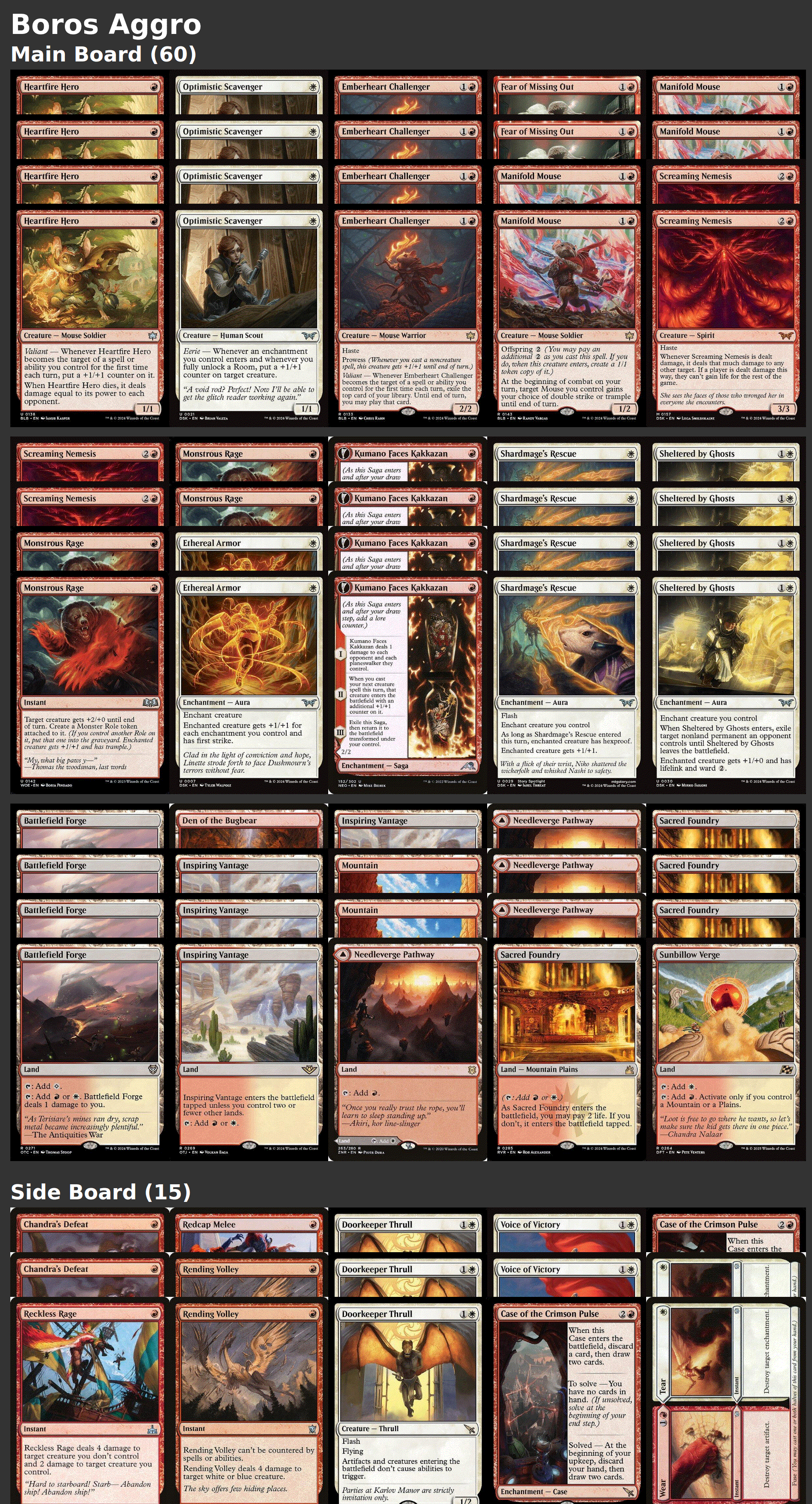 Boros Aggro