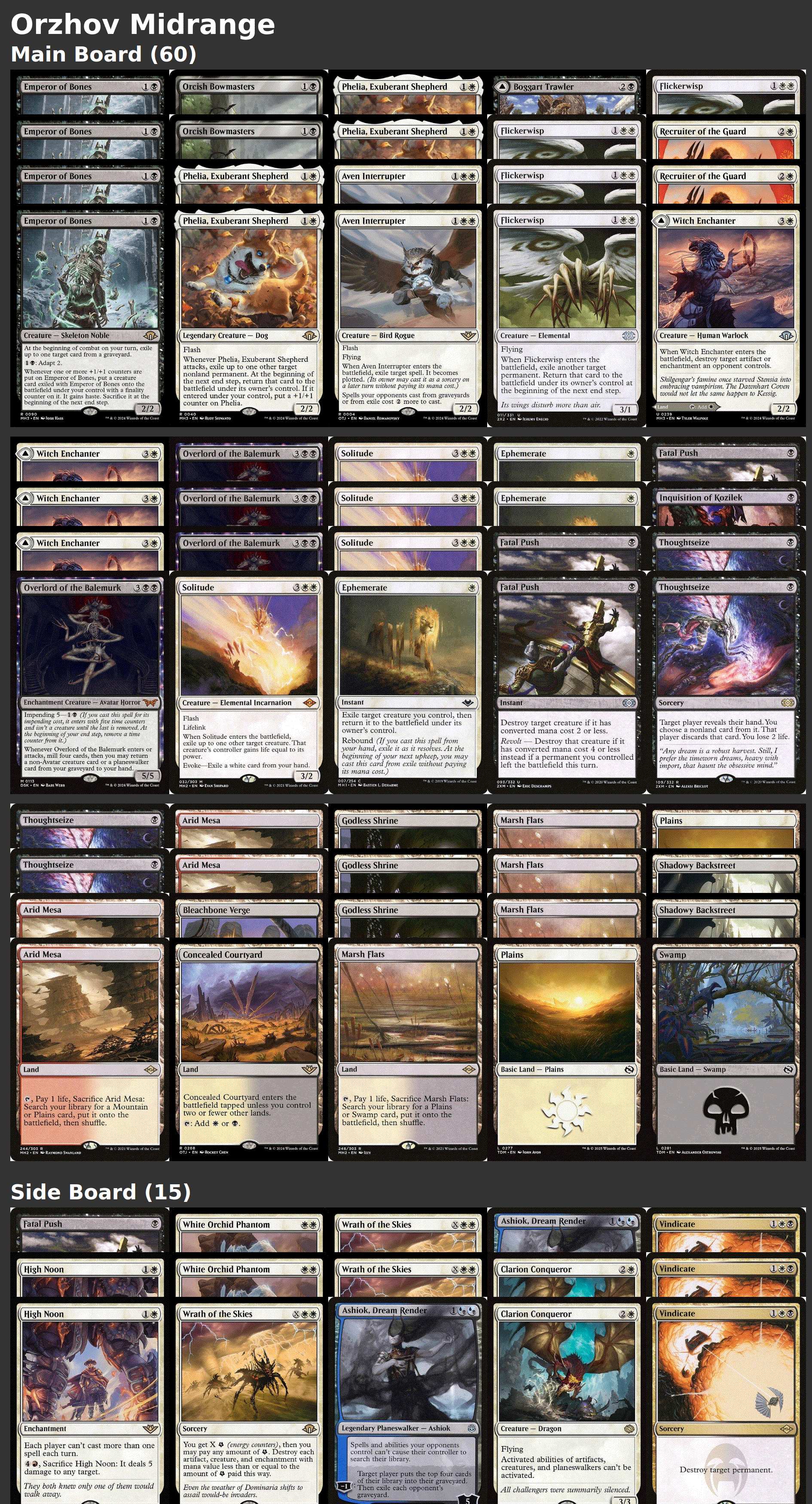 Orzhov Midrange