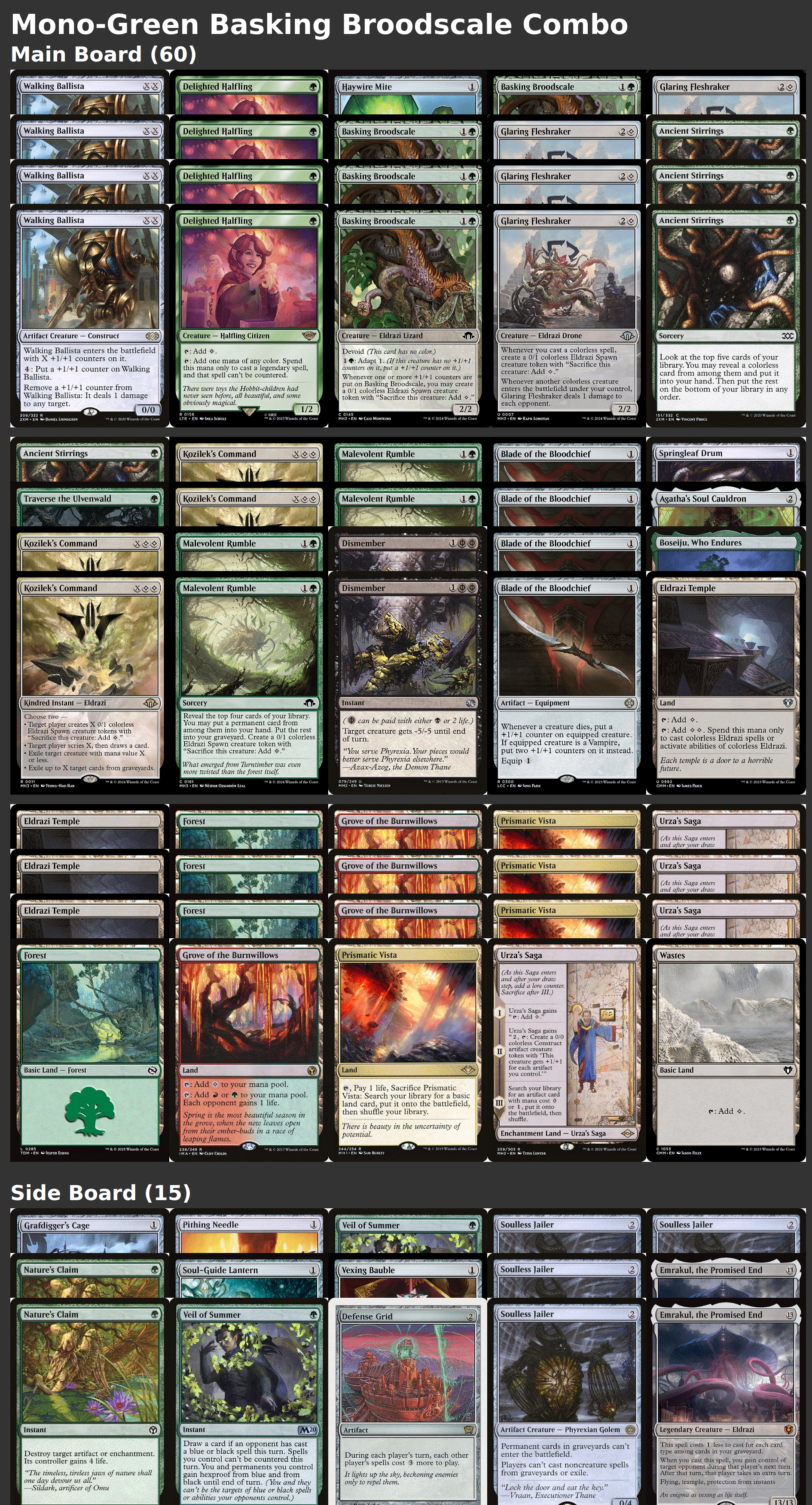 Mono-Green Basking Broodscale Combo