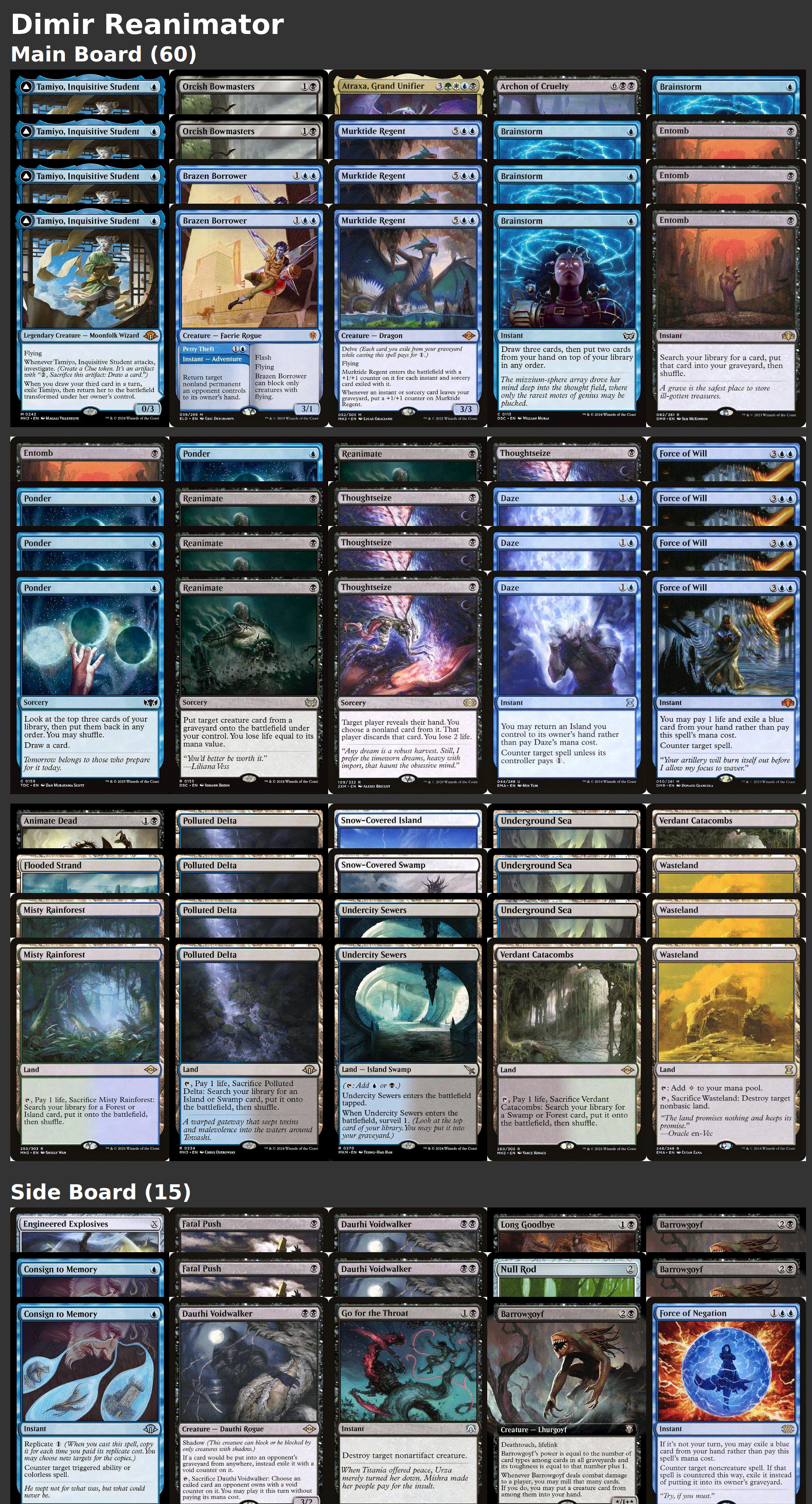 Dimir Reanimator