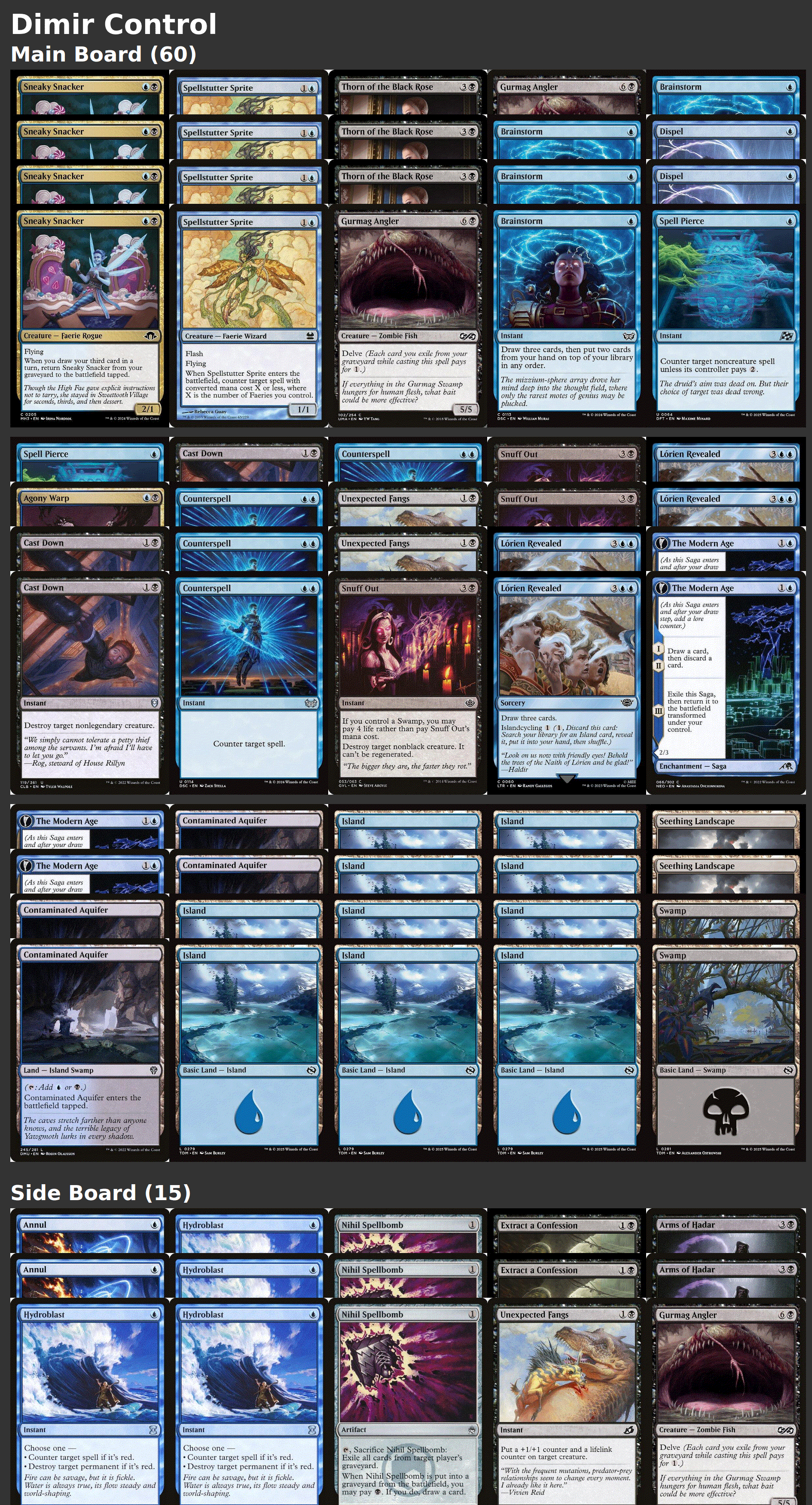 Dimir Control
