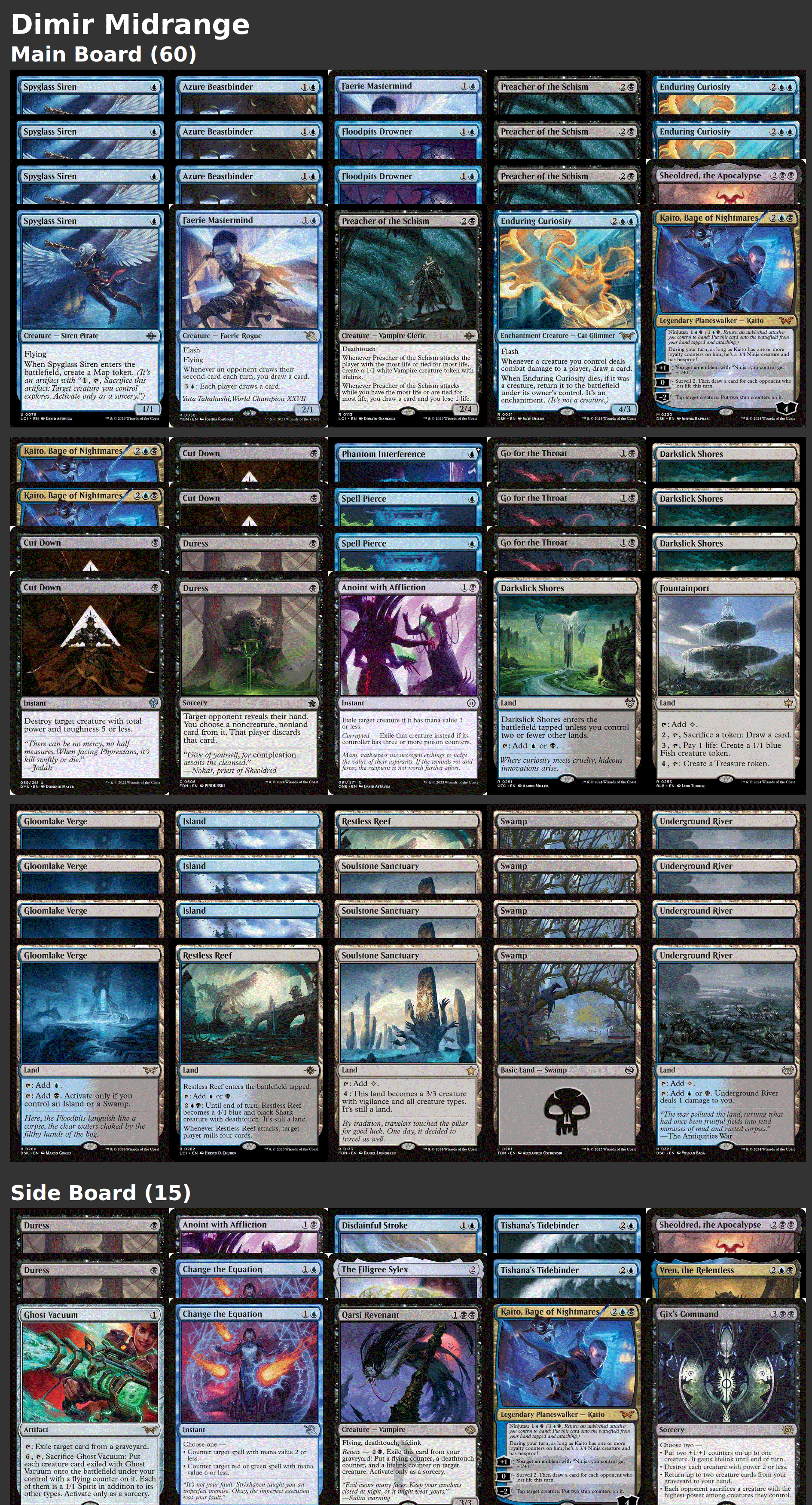 Dimir Midrange
