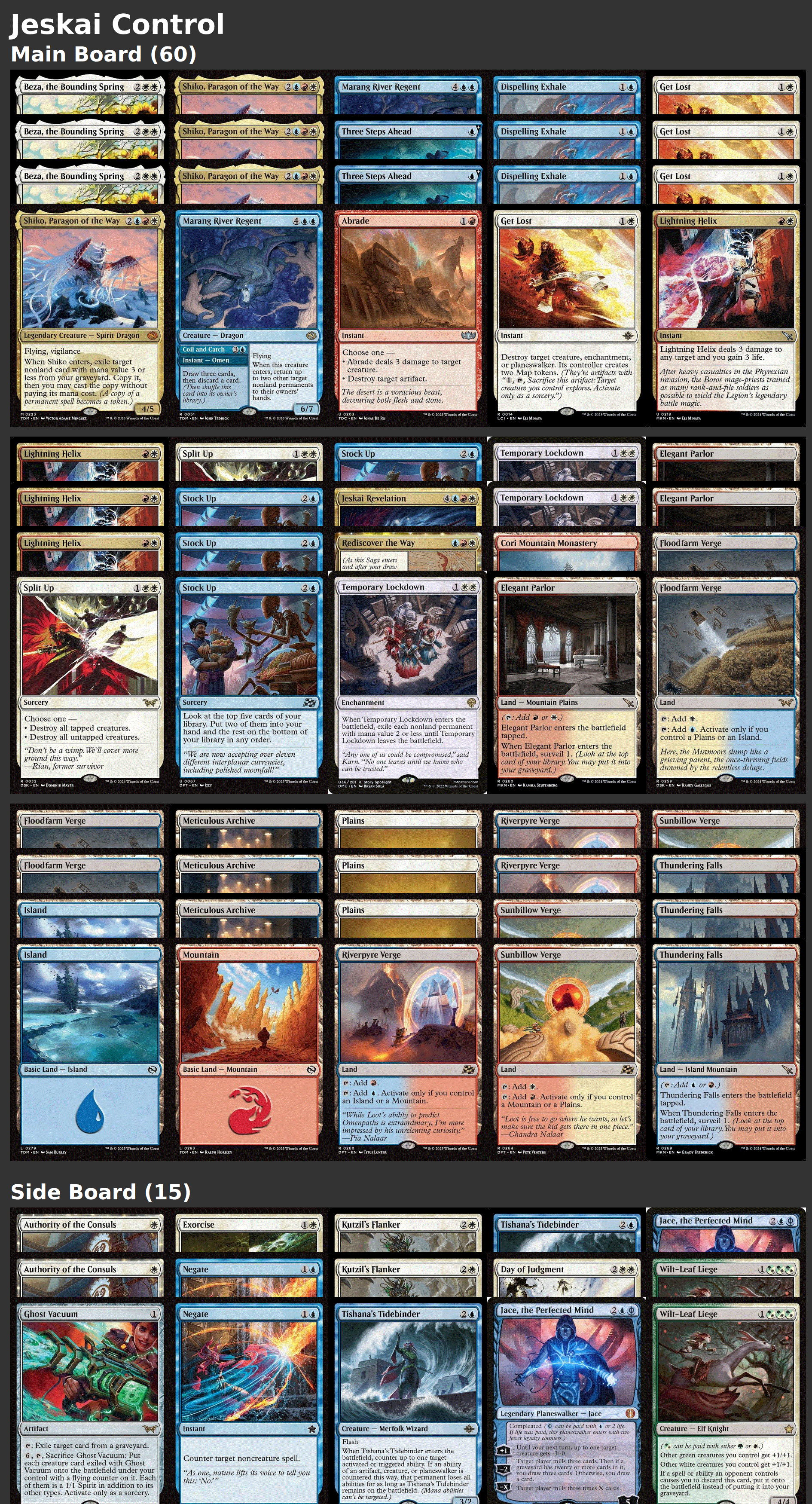 Jeskai Control