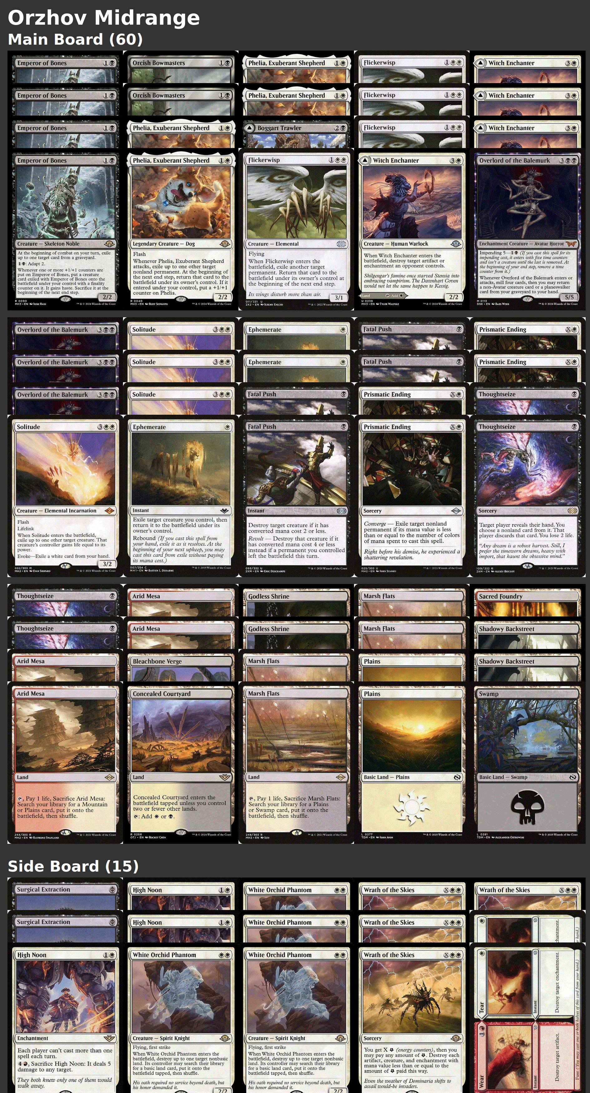 Orzhov Midrange