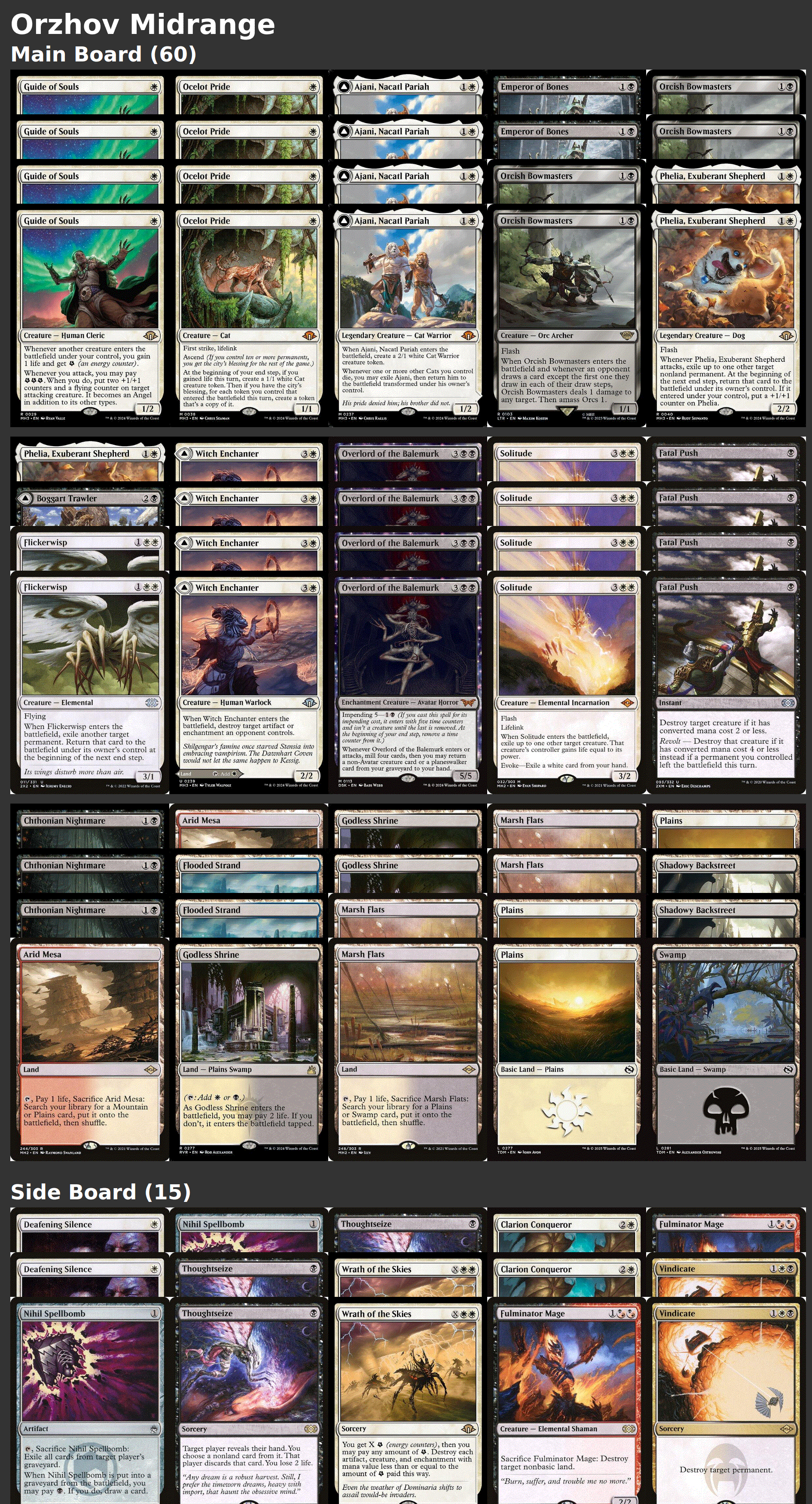Orzhov Midrange