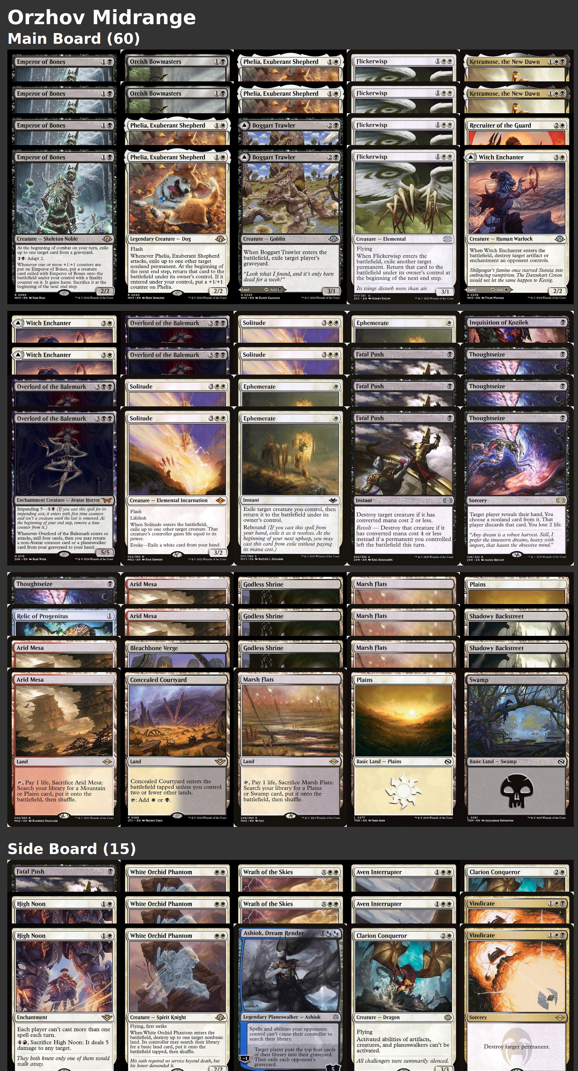 Orzhov Midrange