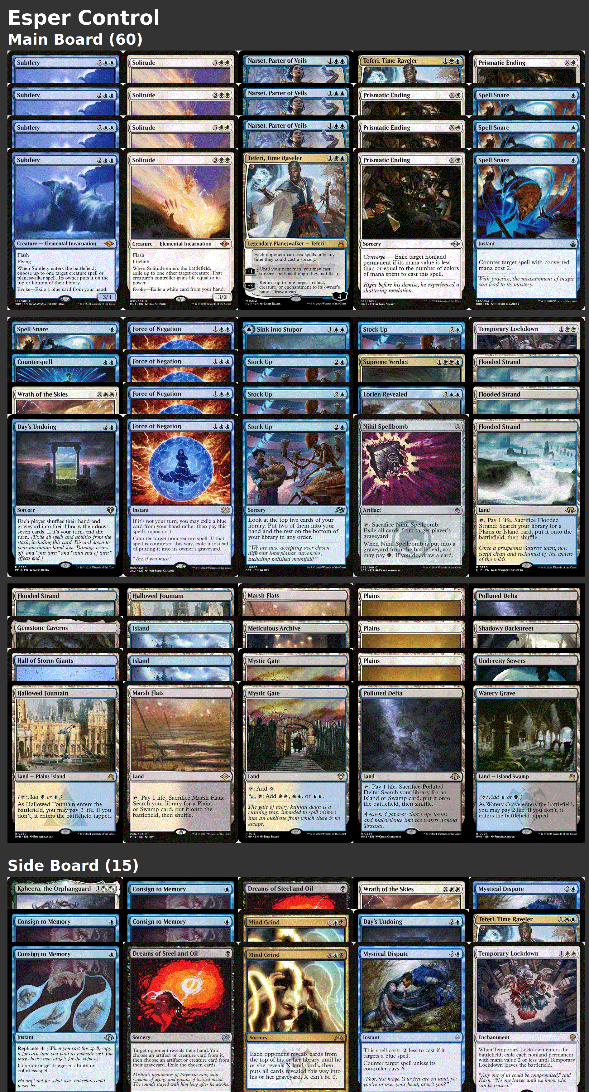 Esper Control