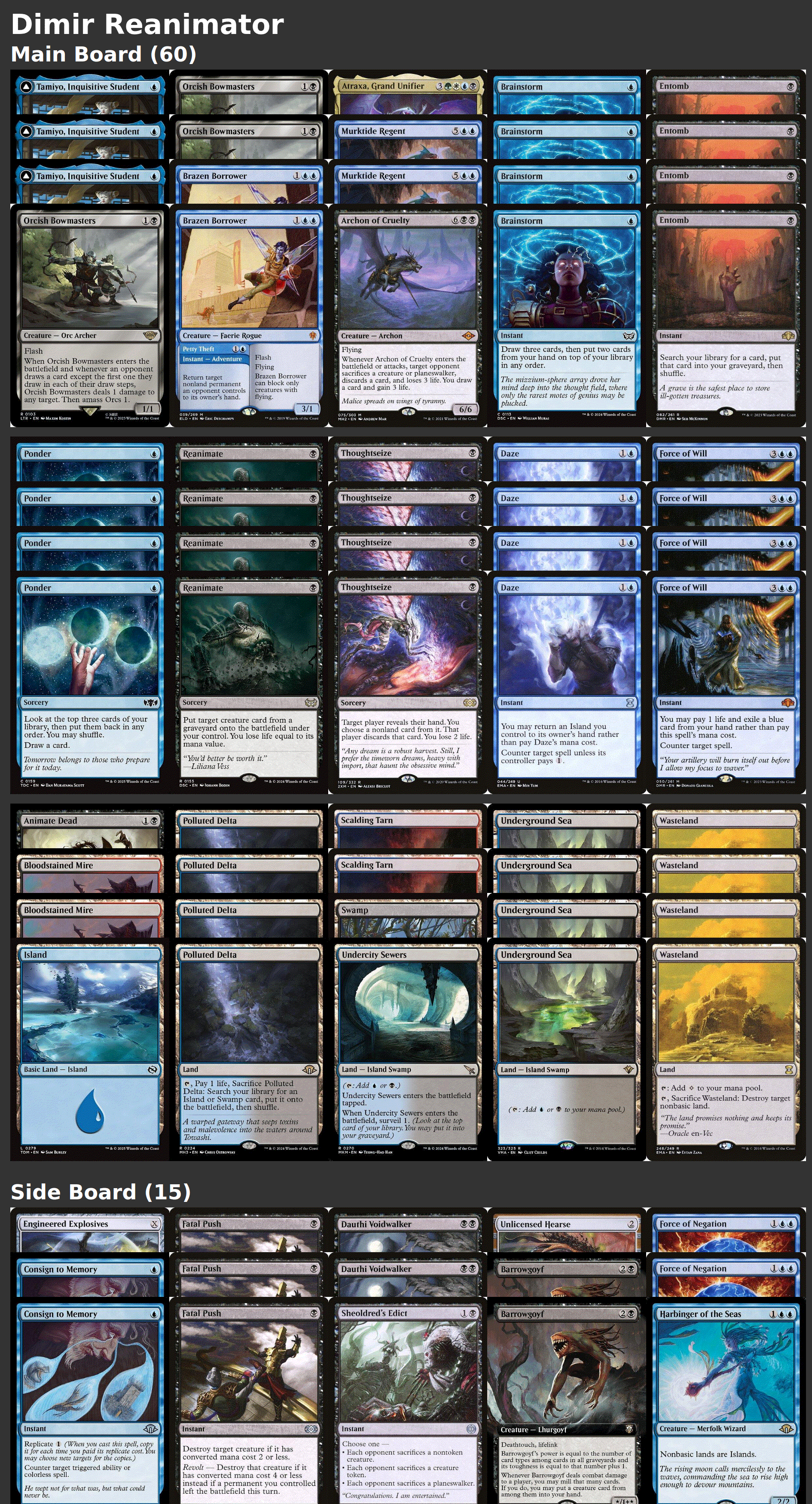 Dimir Reanimator