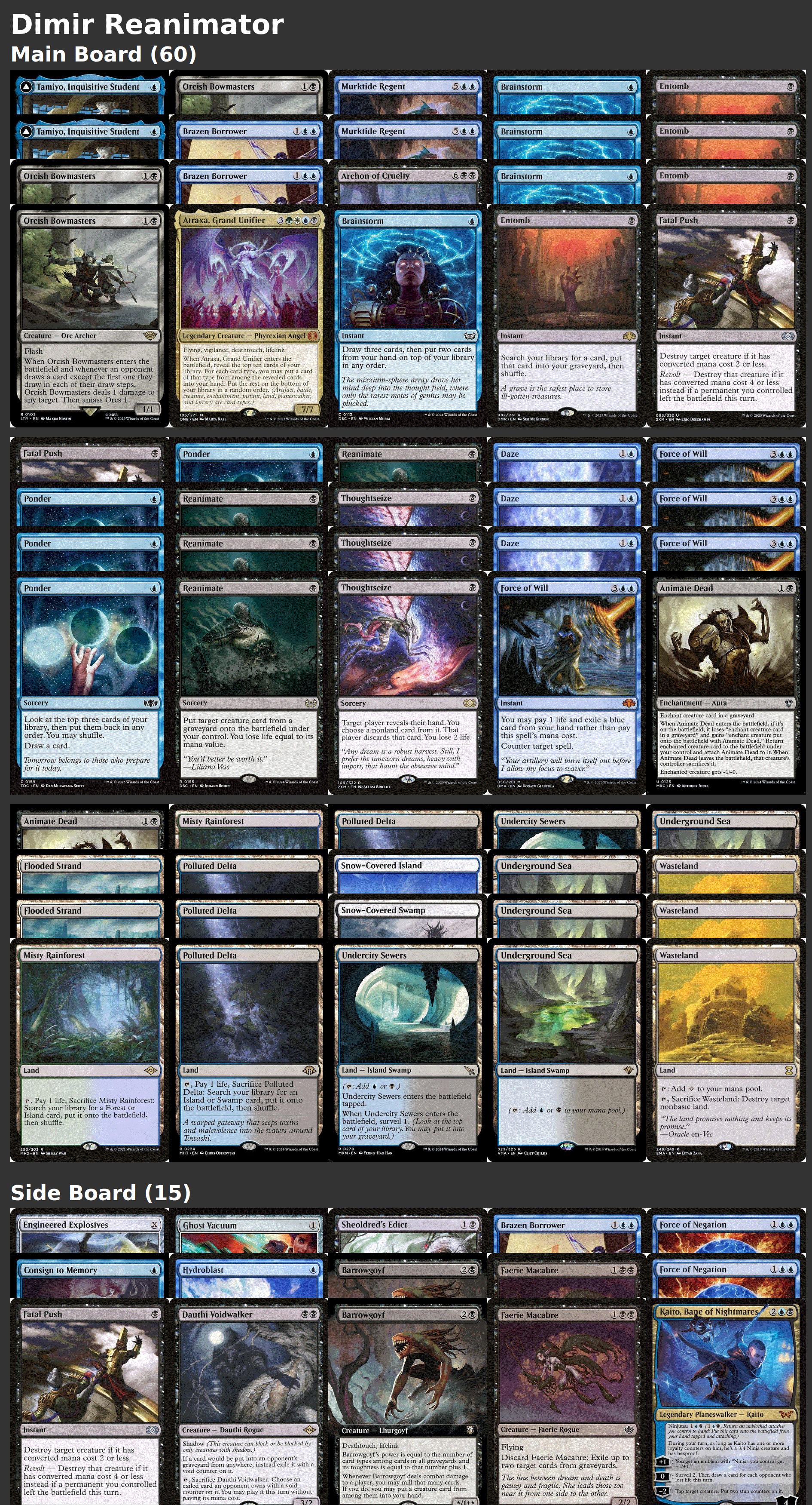 Dimir Reanimator
