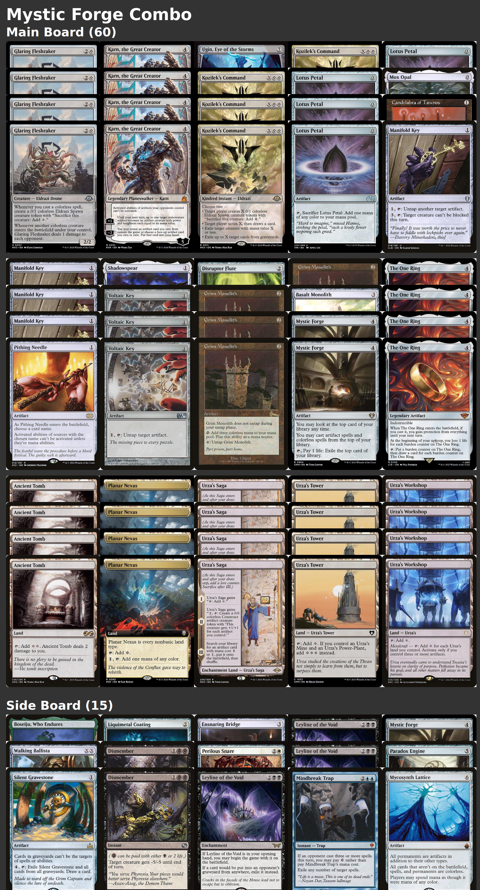 Mystic Forge Combo