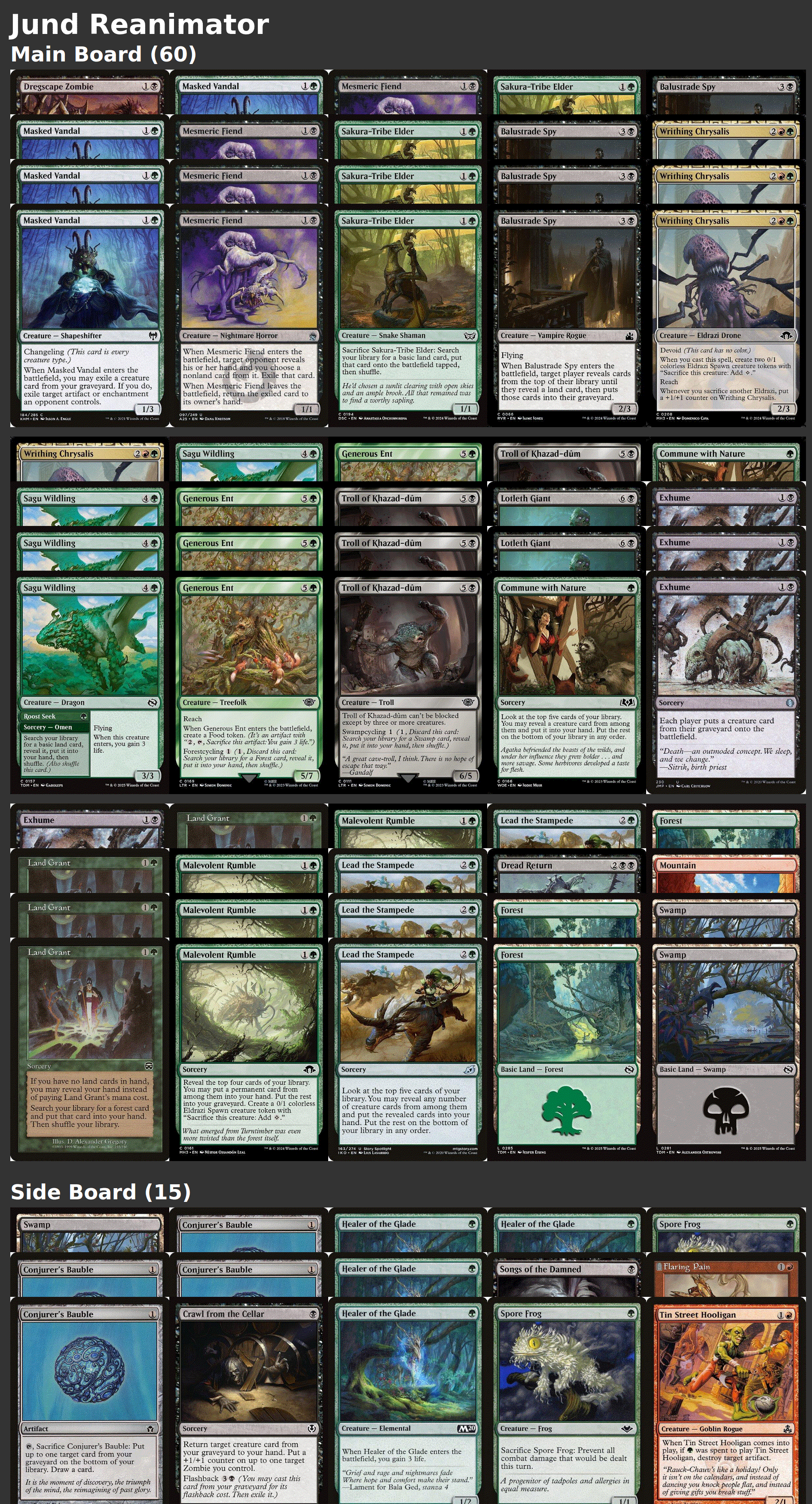 Jund Reanimator