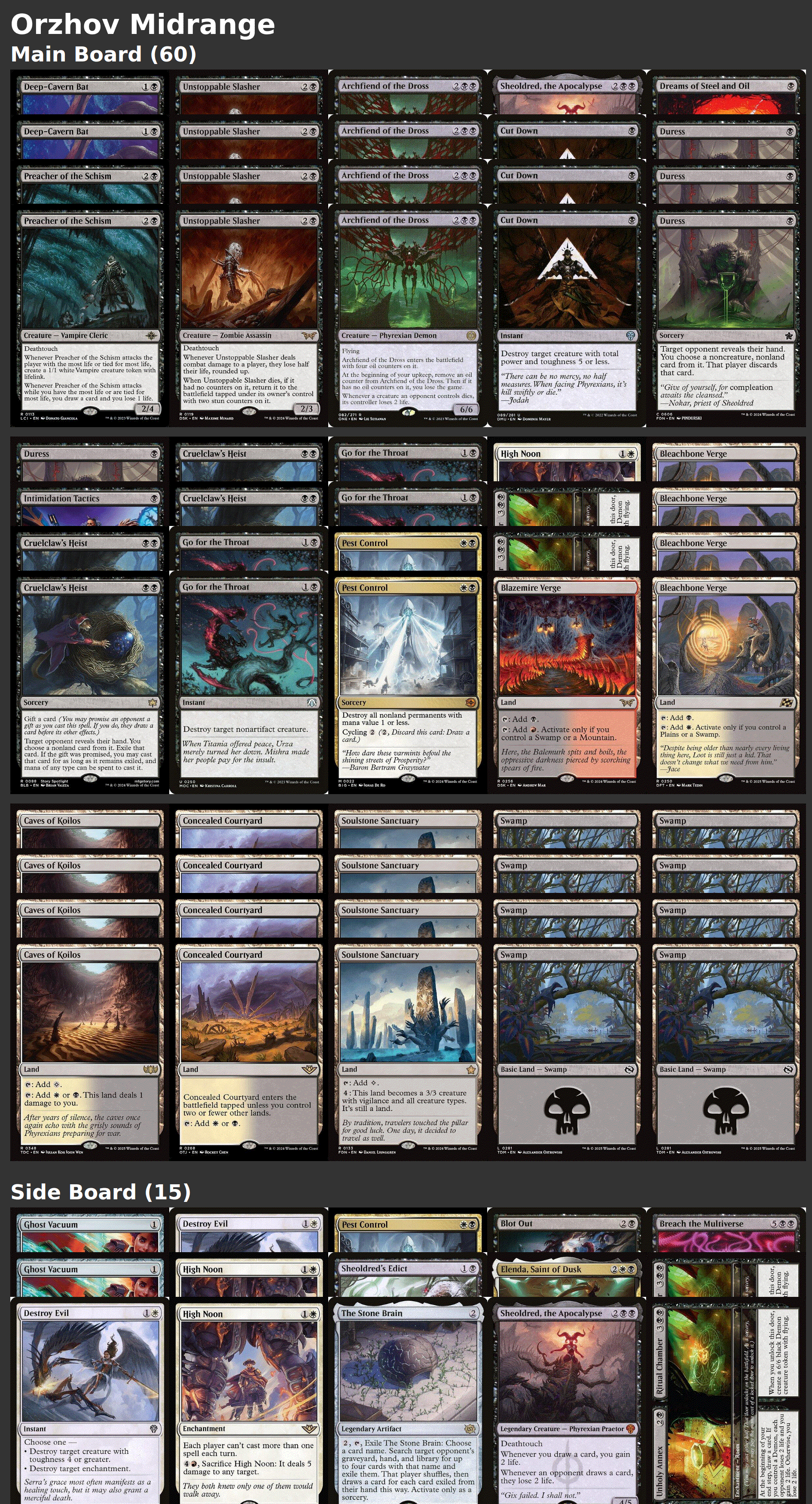 Orzhov Midrange