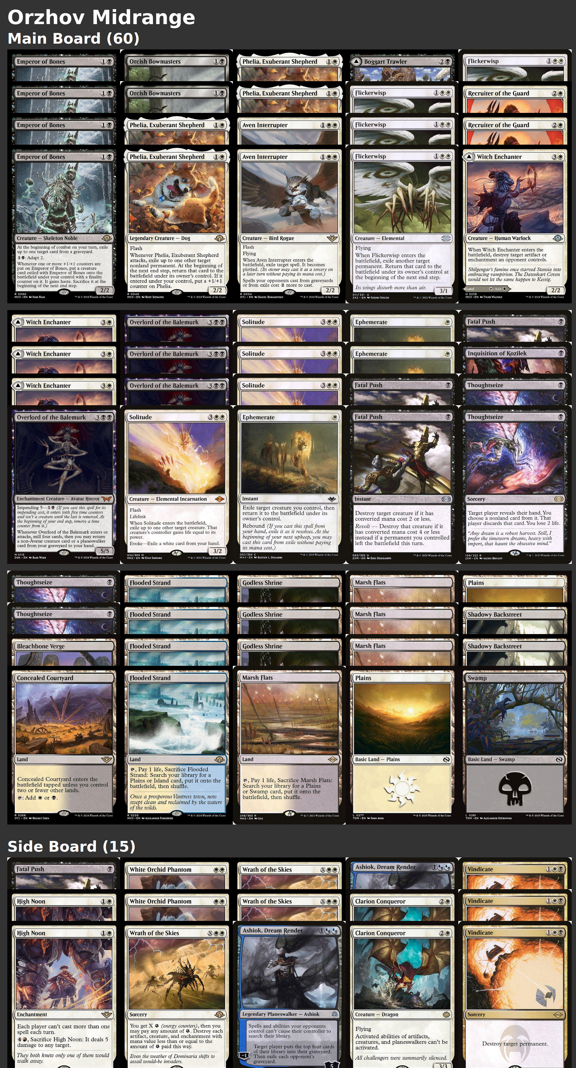 Orzhov Midrange