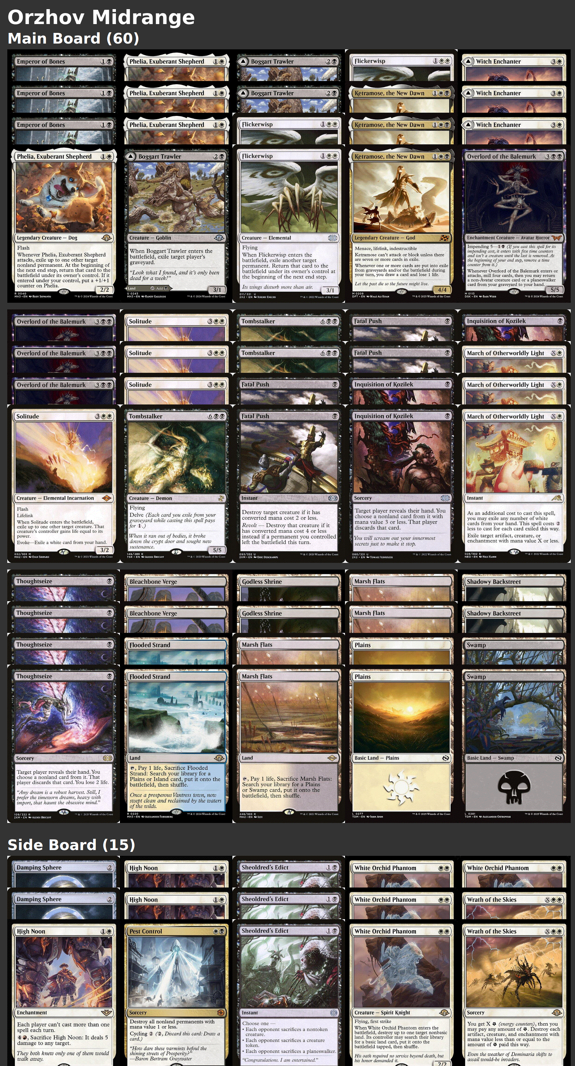 Orzhov Midrange