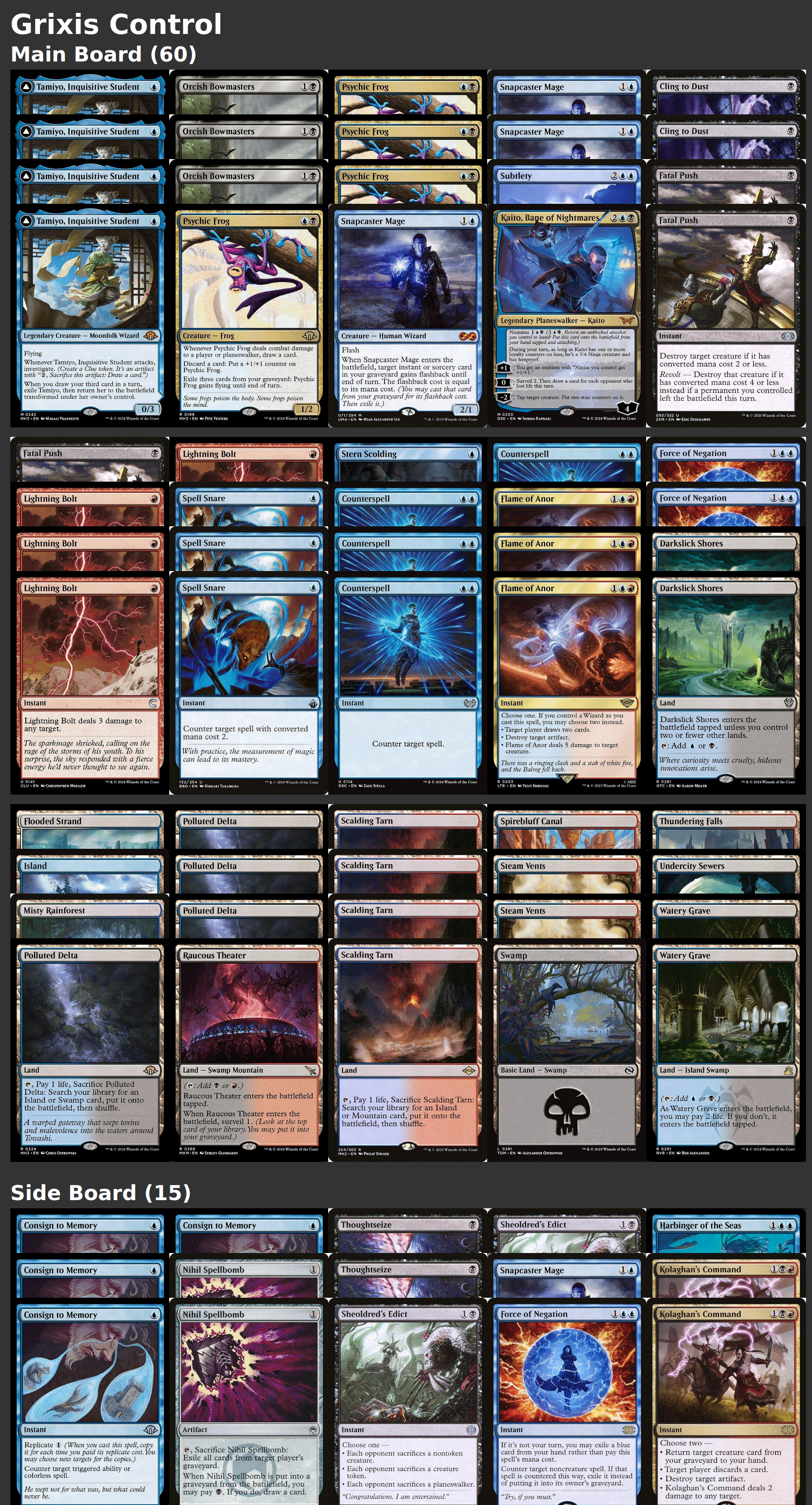 Grixis Control