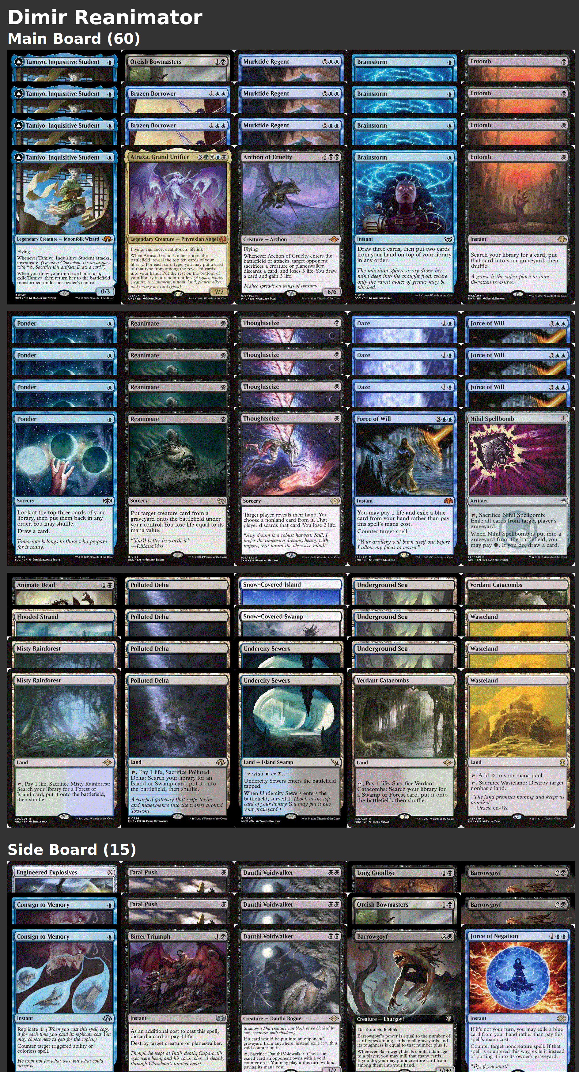Dimir Reanimator