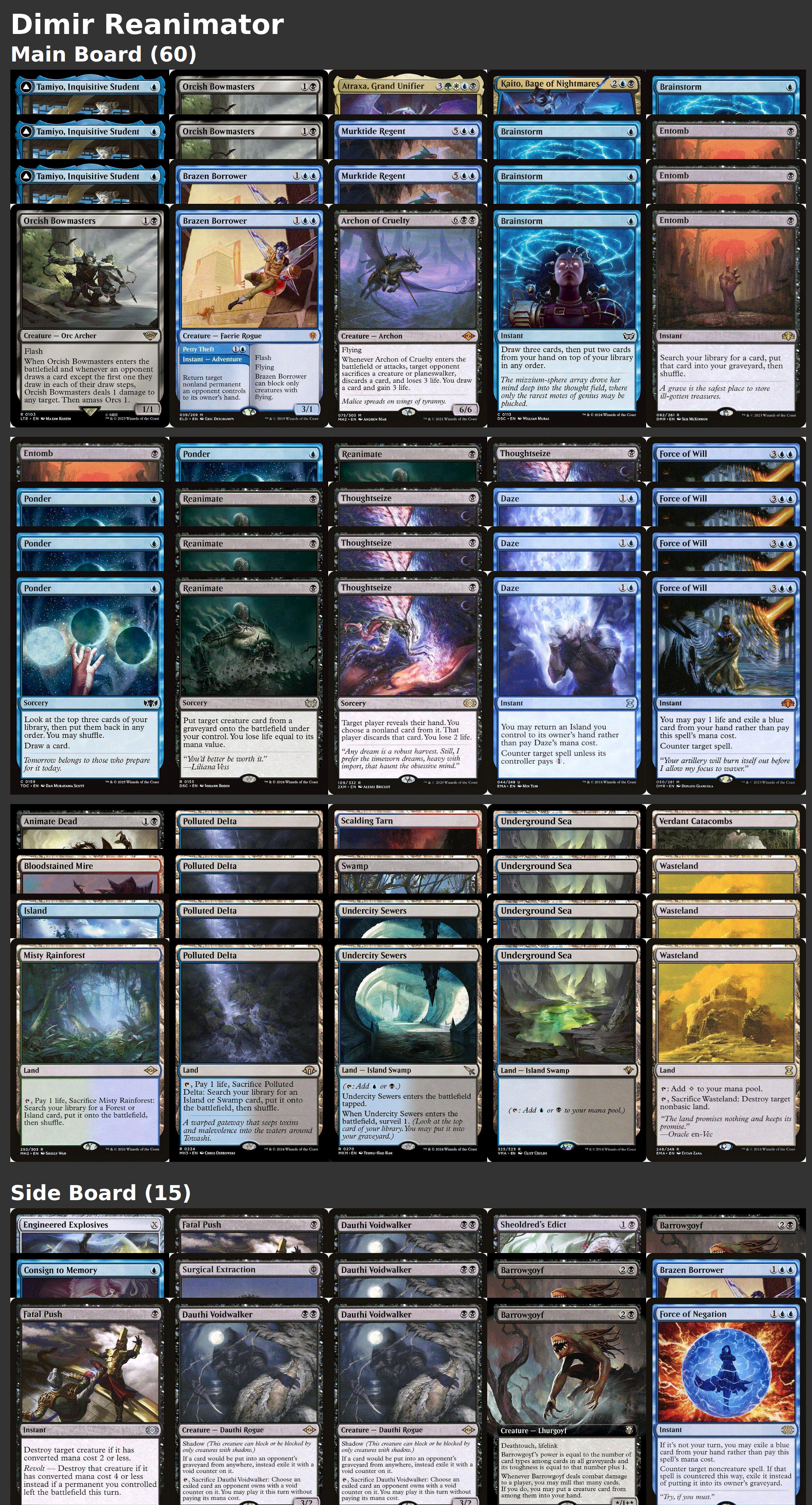 Dimir Reanimator
