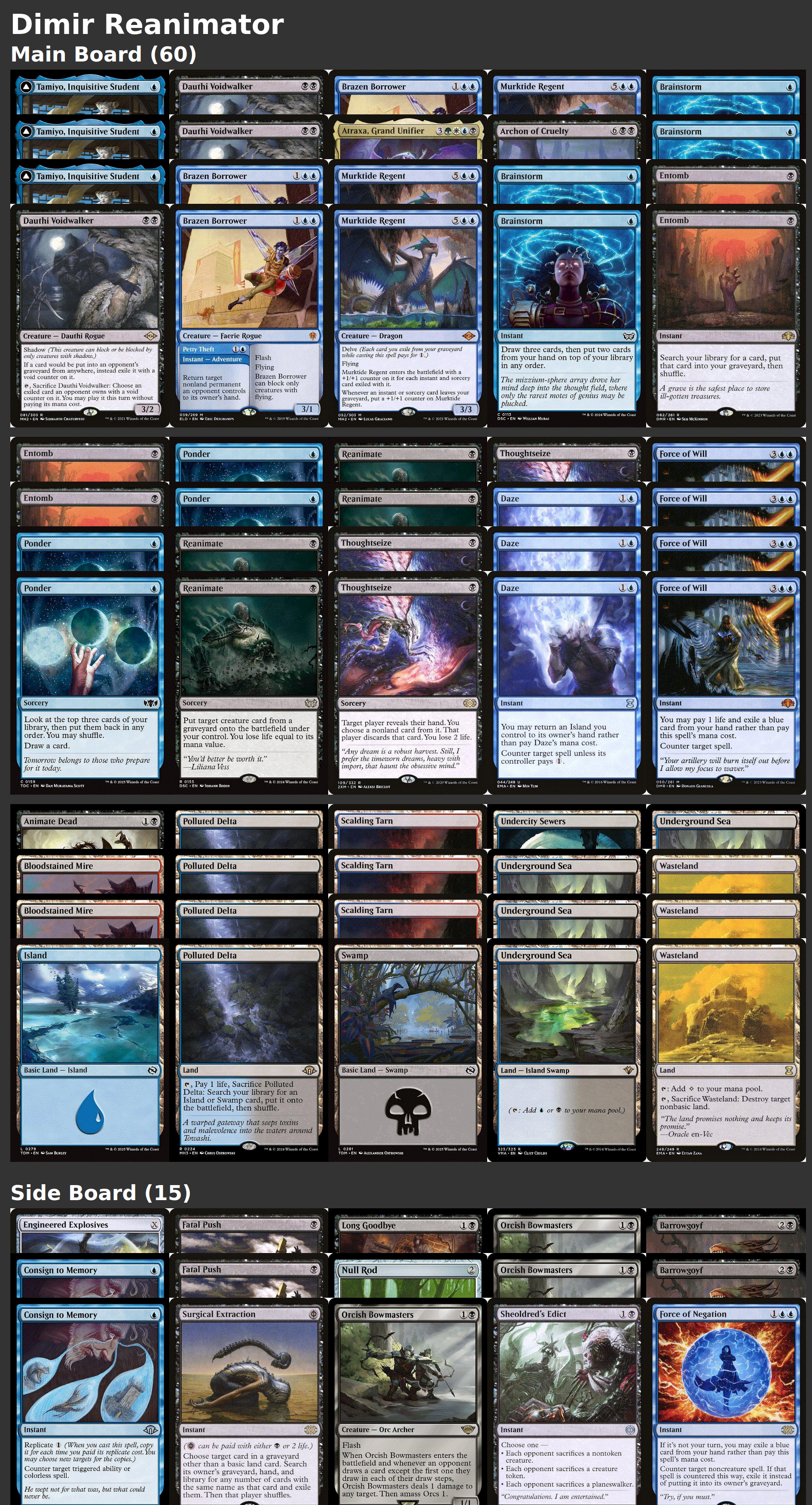 Dimir Reanimator