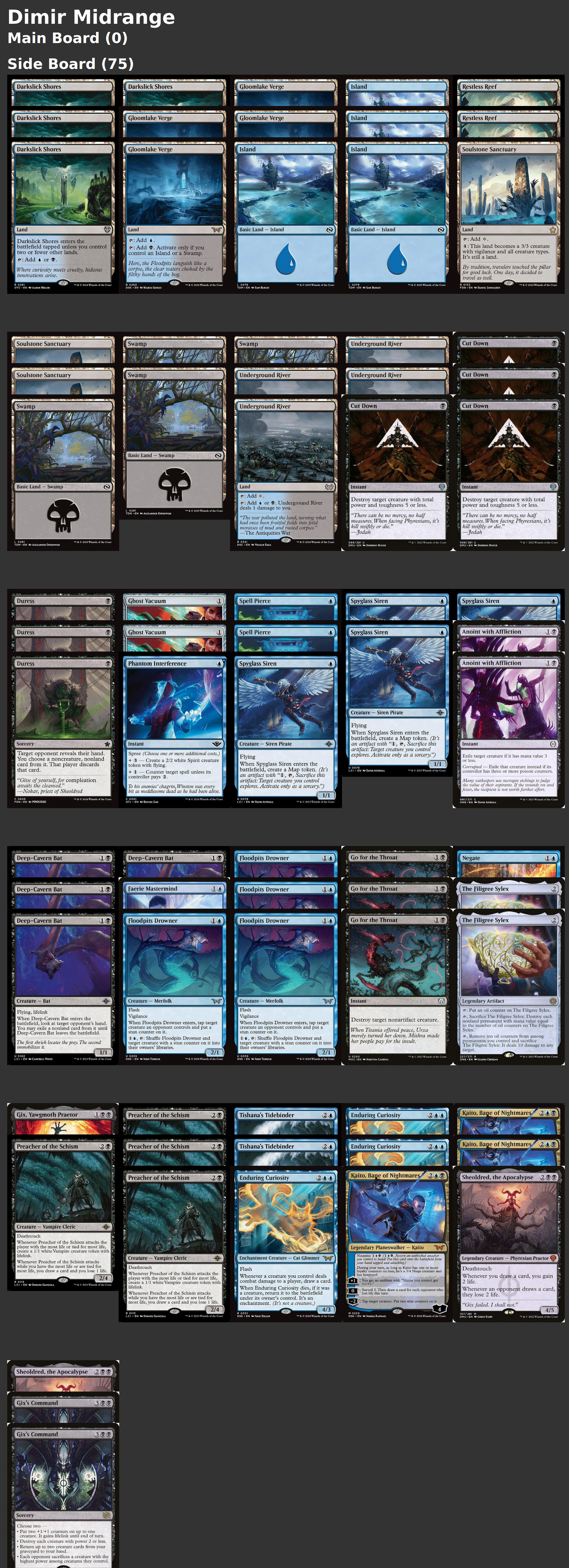 Dimir Midrange