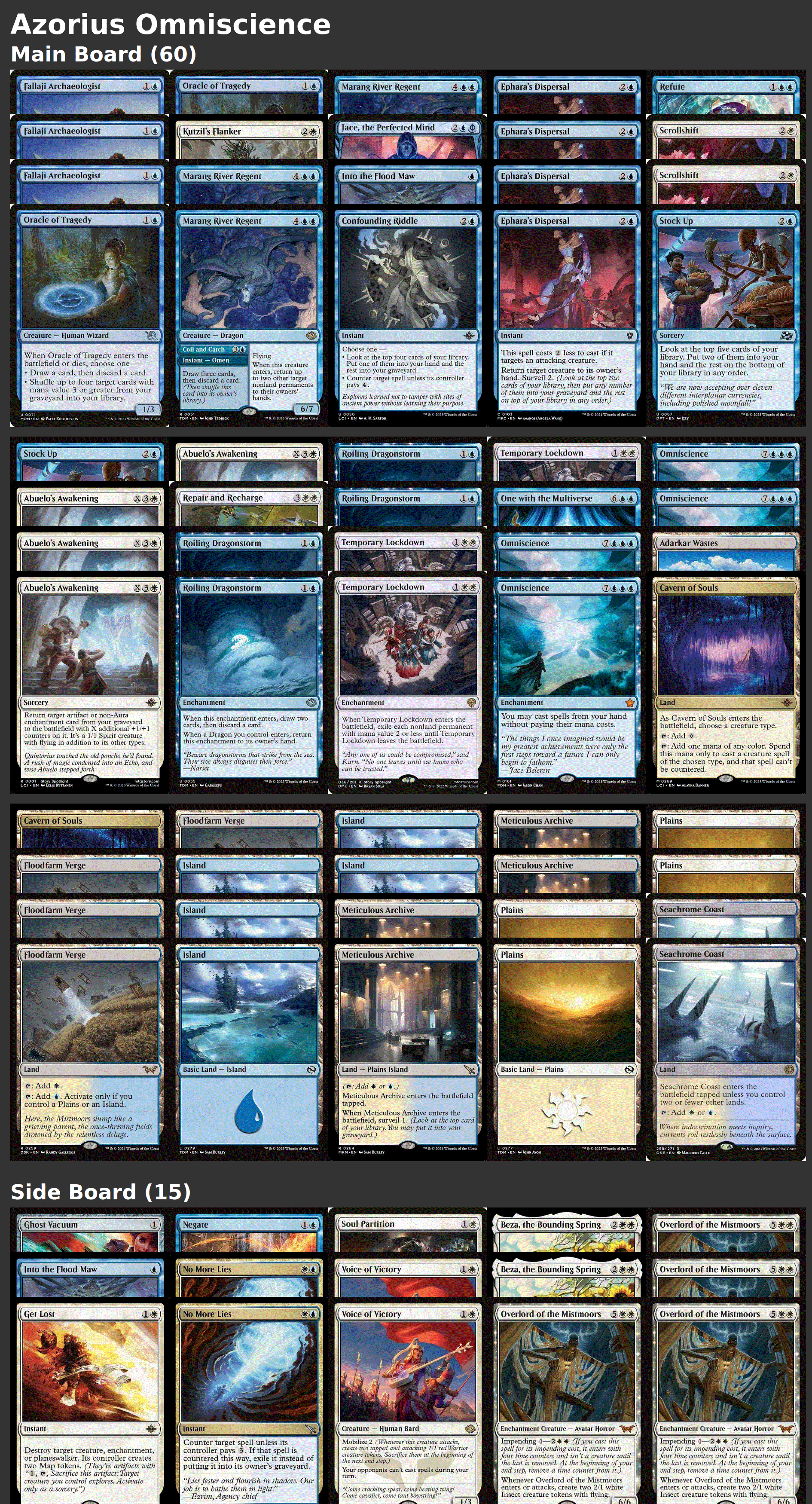 Azorius Omniscience