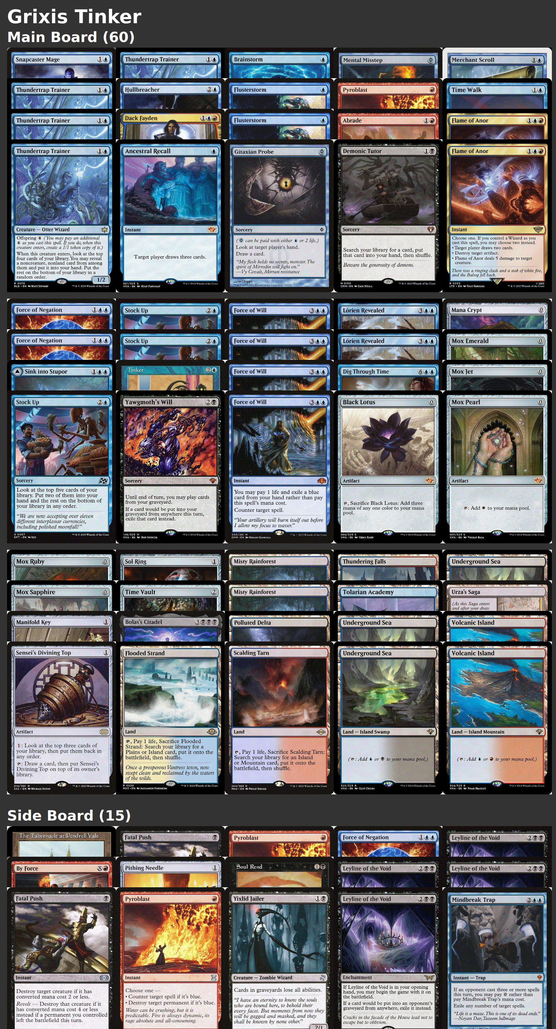 Grixis Tinker