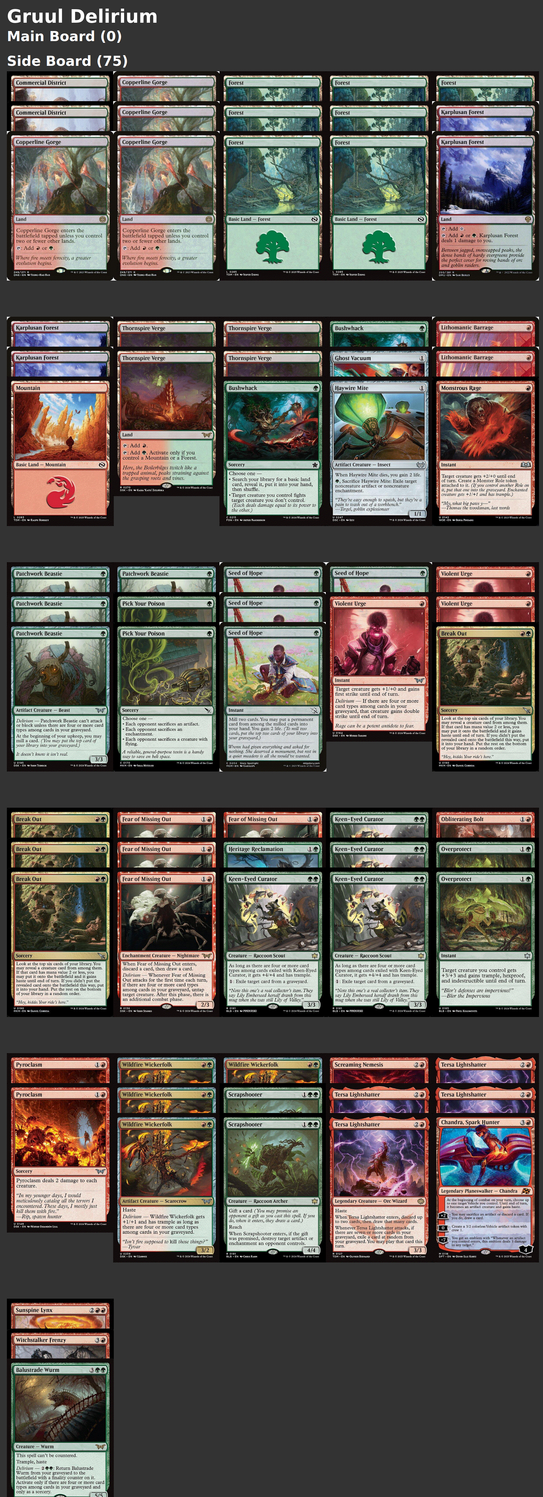 Gruul Delirium