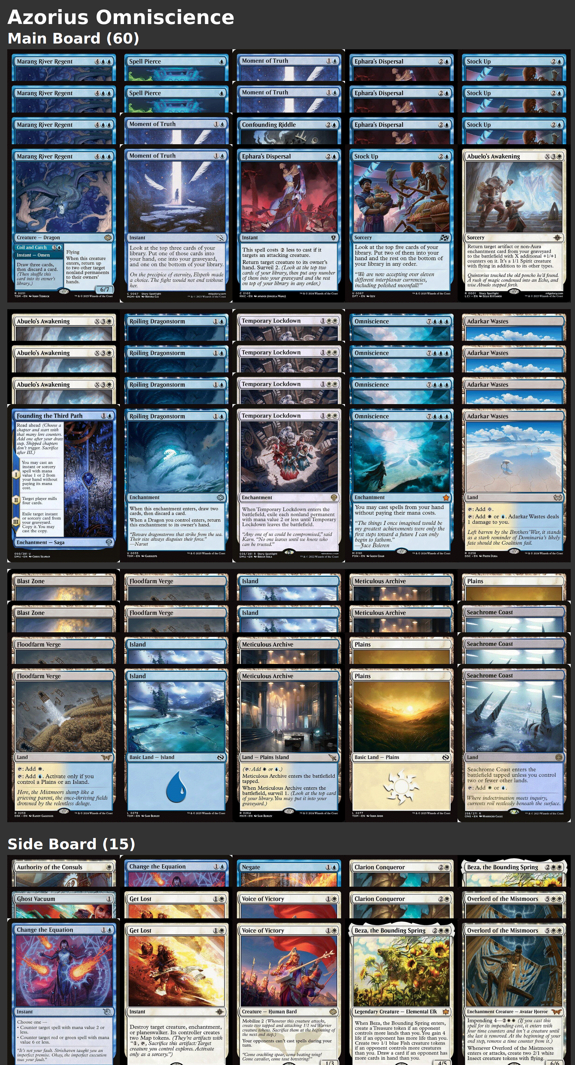 Azorius Omniscience