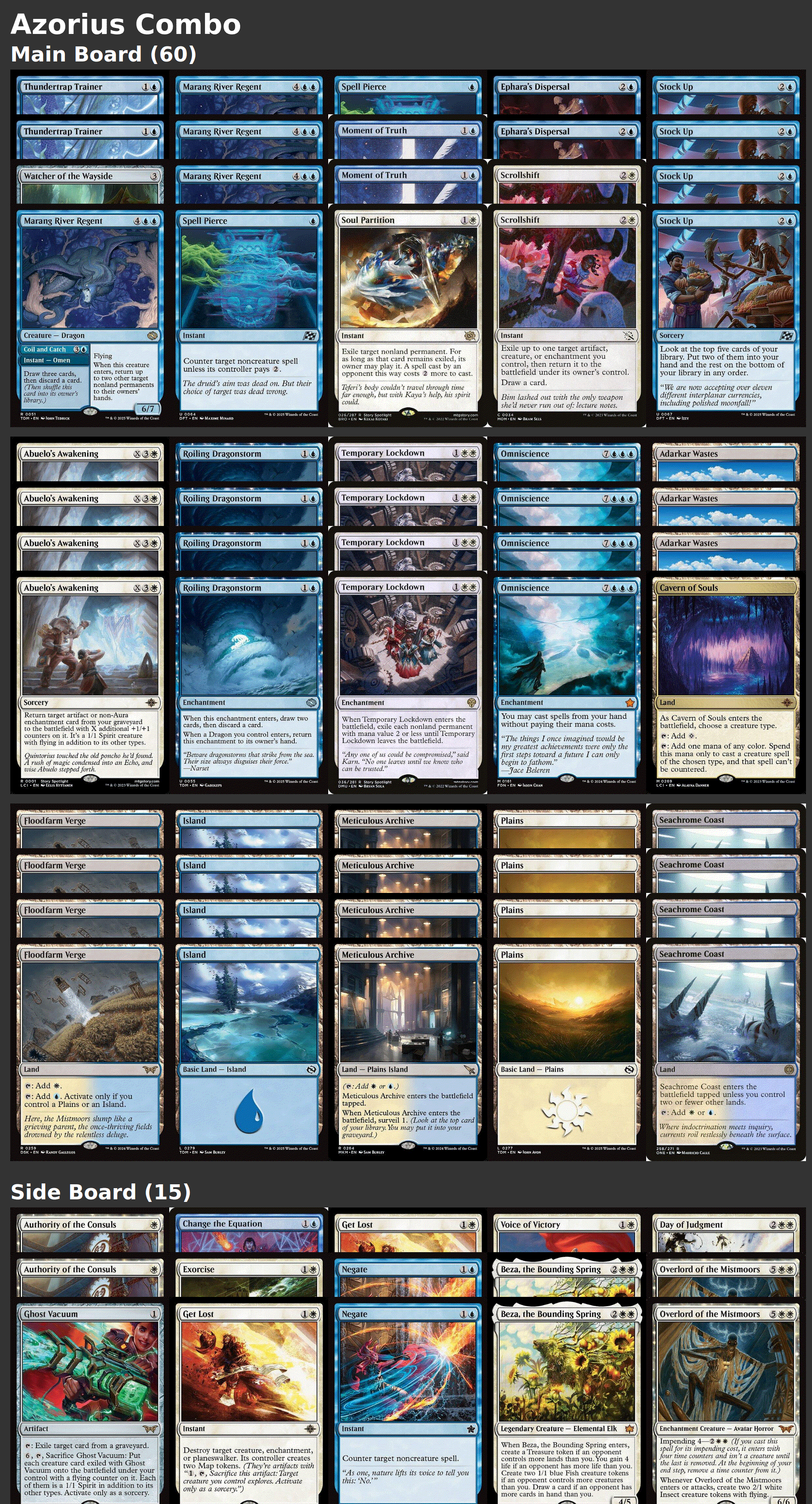 Azorius Combo