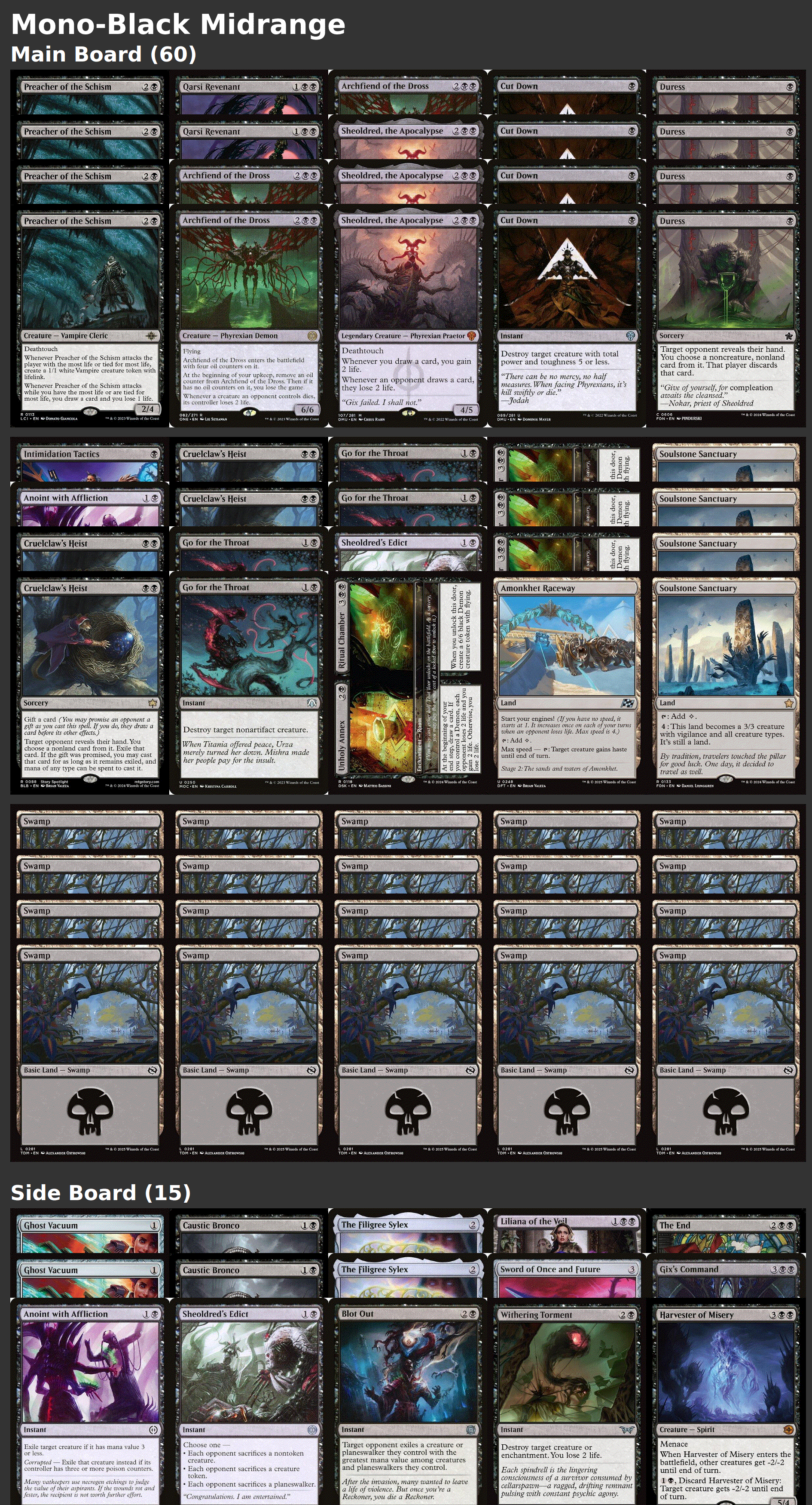 Mono-Black Midrange