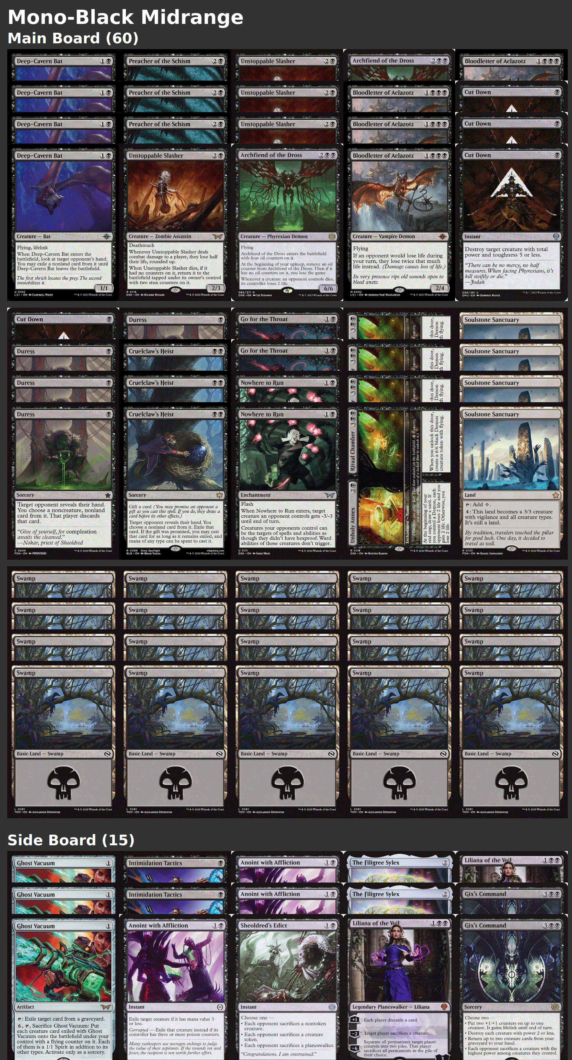 Mono-Black Midrange
