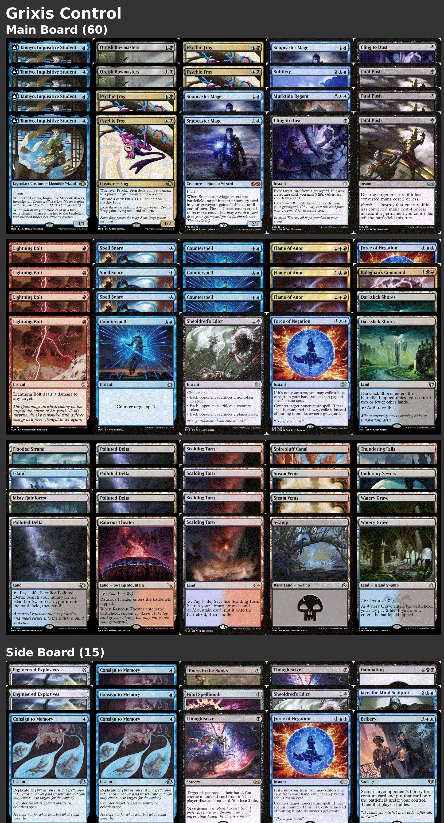 Grixis Control